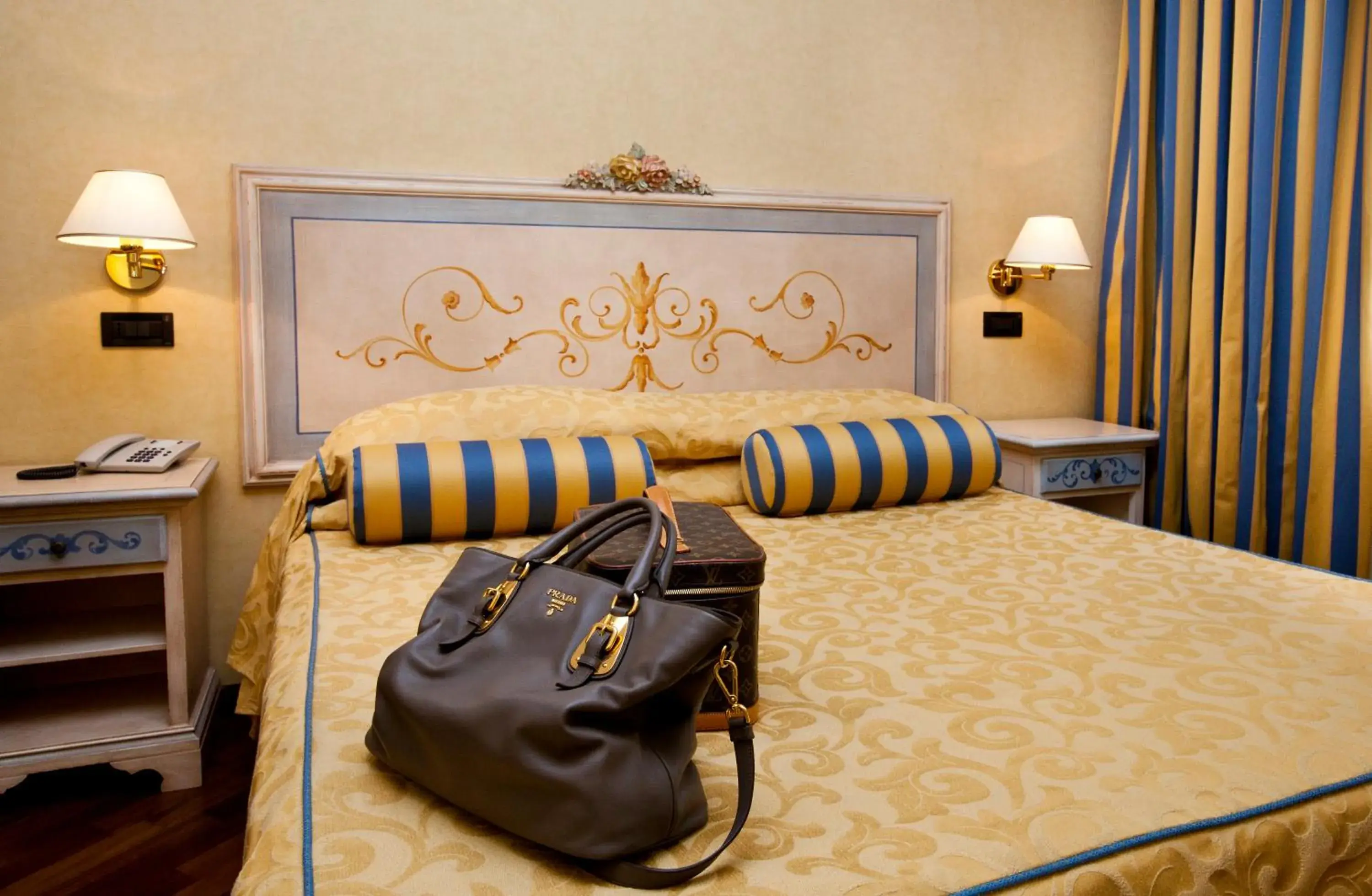 Bed in Punta Campanella Resort & Spa