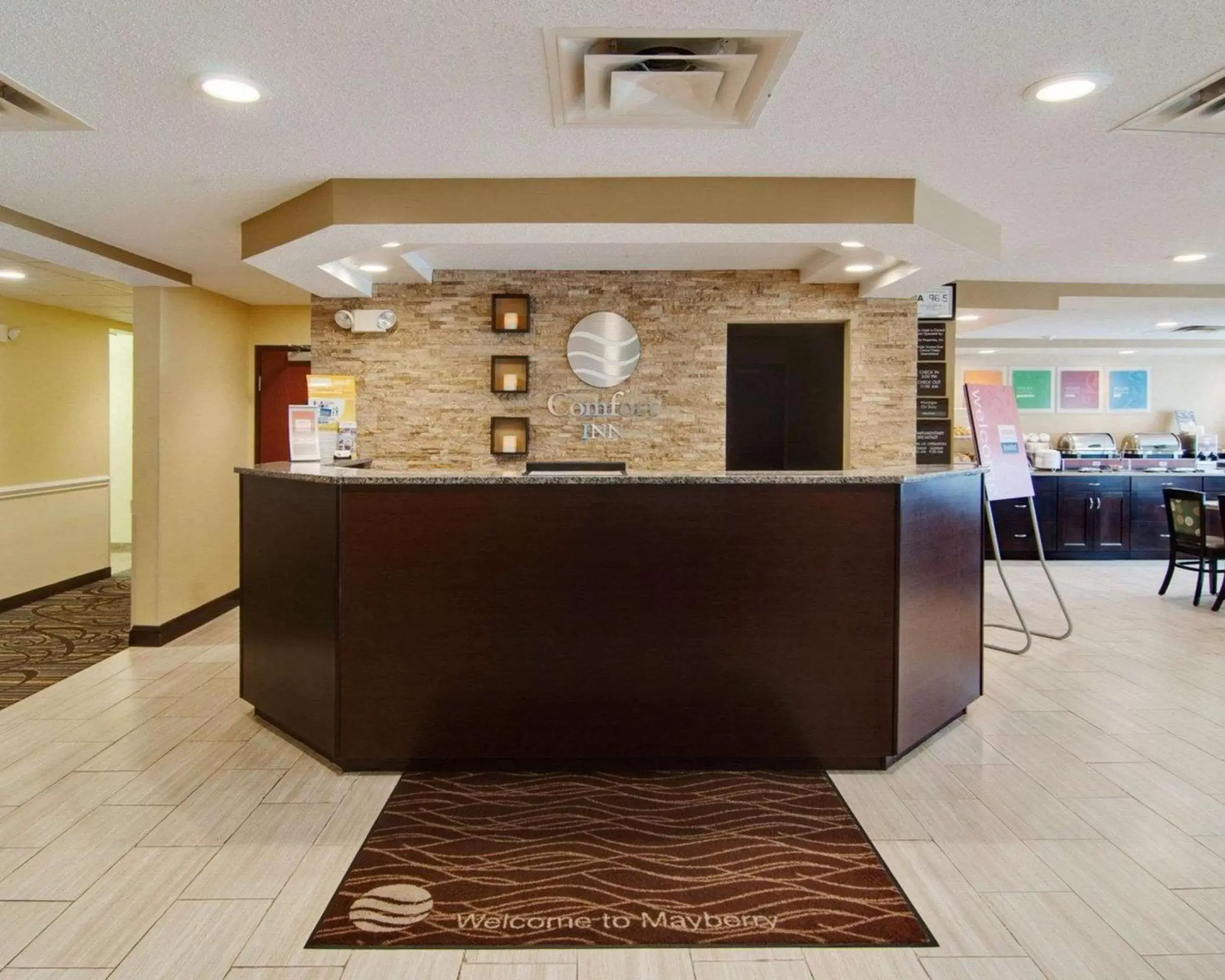 Lobby or reception in Comfort Inn Mount Airy Lobby or reception in Comfort Inn Mount Airy