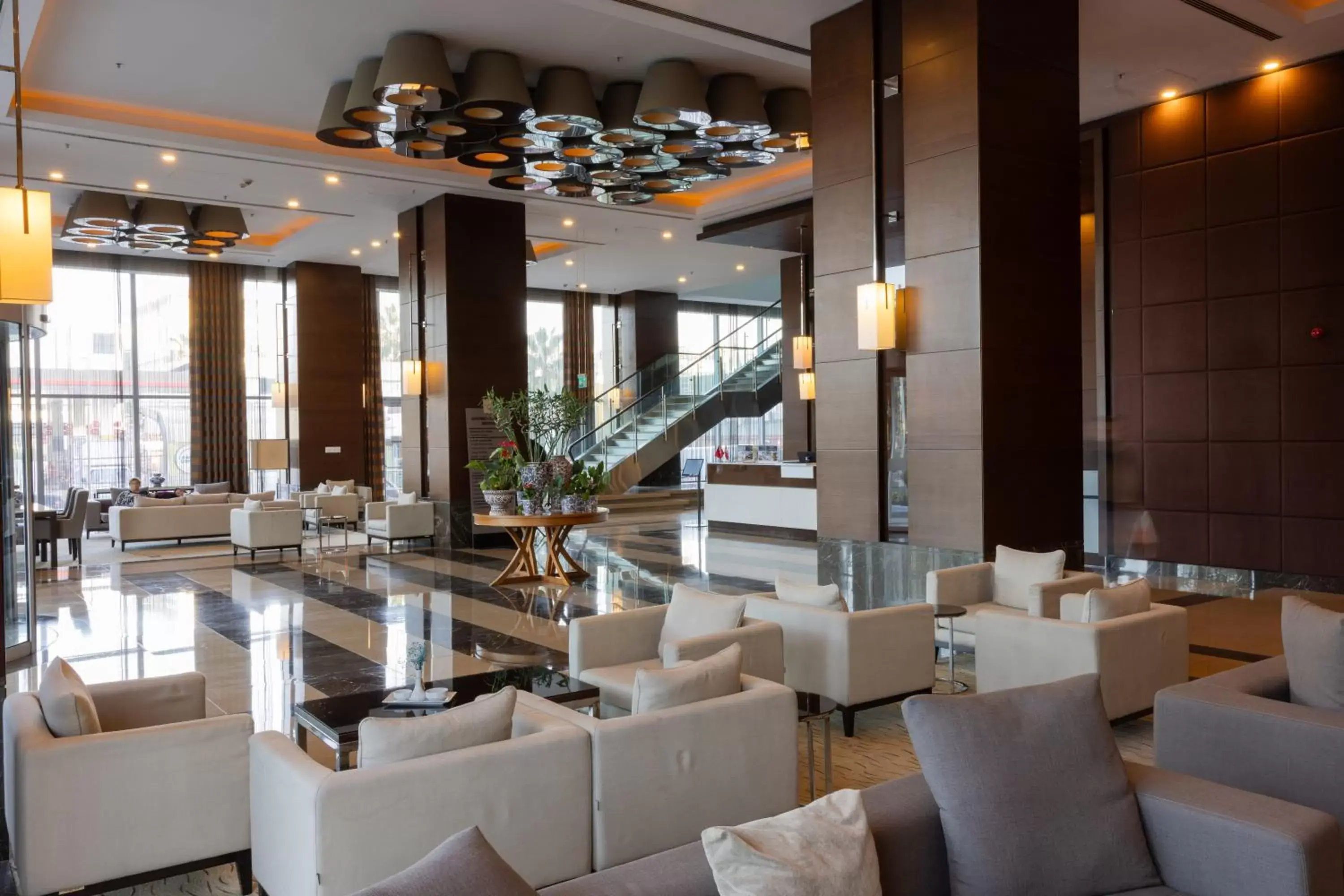 Lobby or reception in Anemon Grand Samsun Otel Lobby or reception in Anemon Grand Samsun Otel