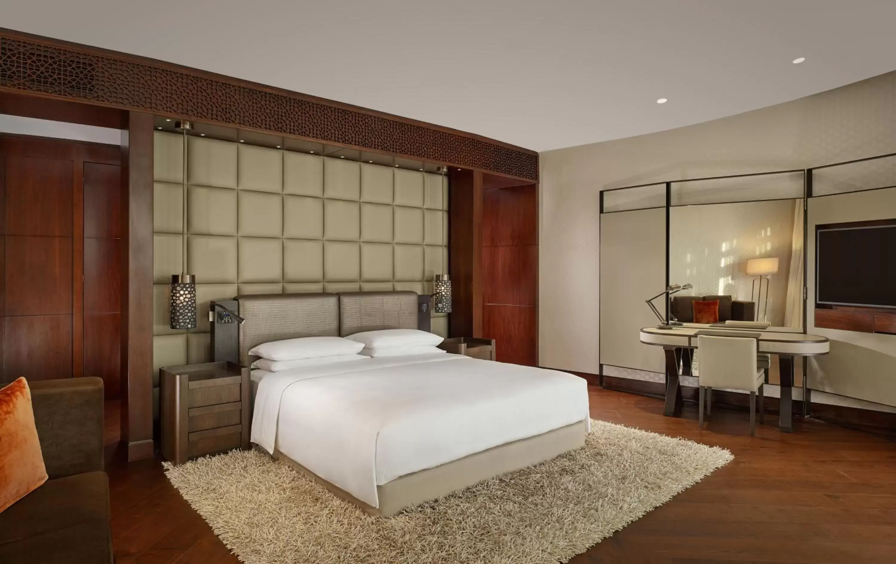 Bedroom, Bed in Grand Hyatt Abu Dhabi Hotel & Residences Emirates Pearl