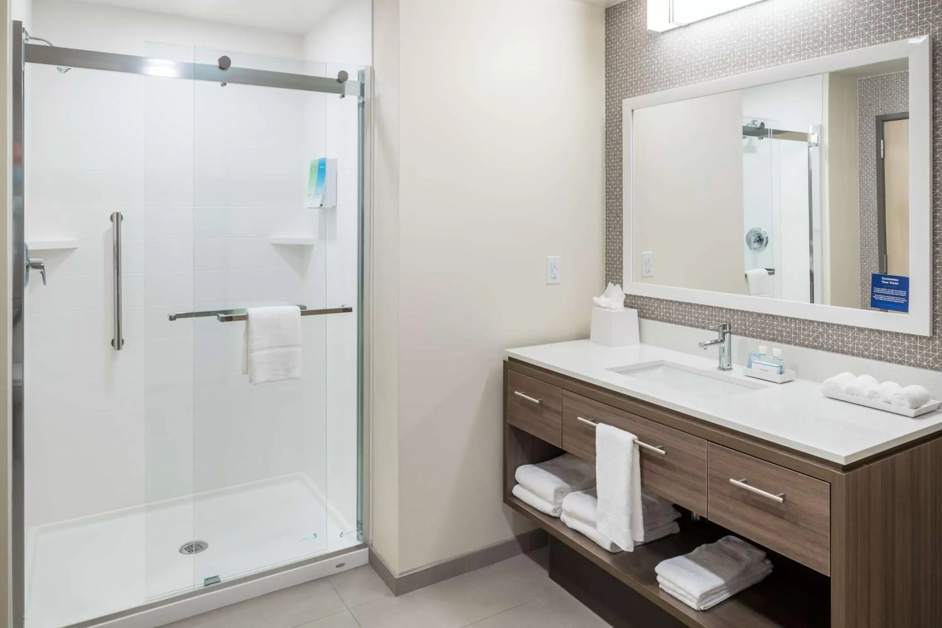 Bathroom in Home2 Suites By Hilton Cape Canaveral Cruise Port