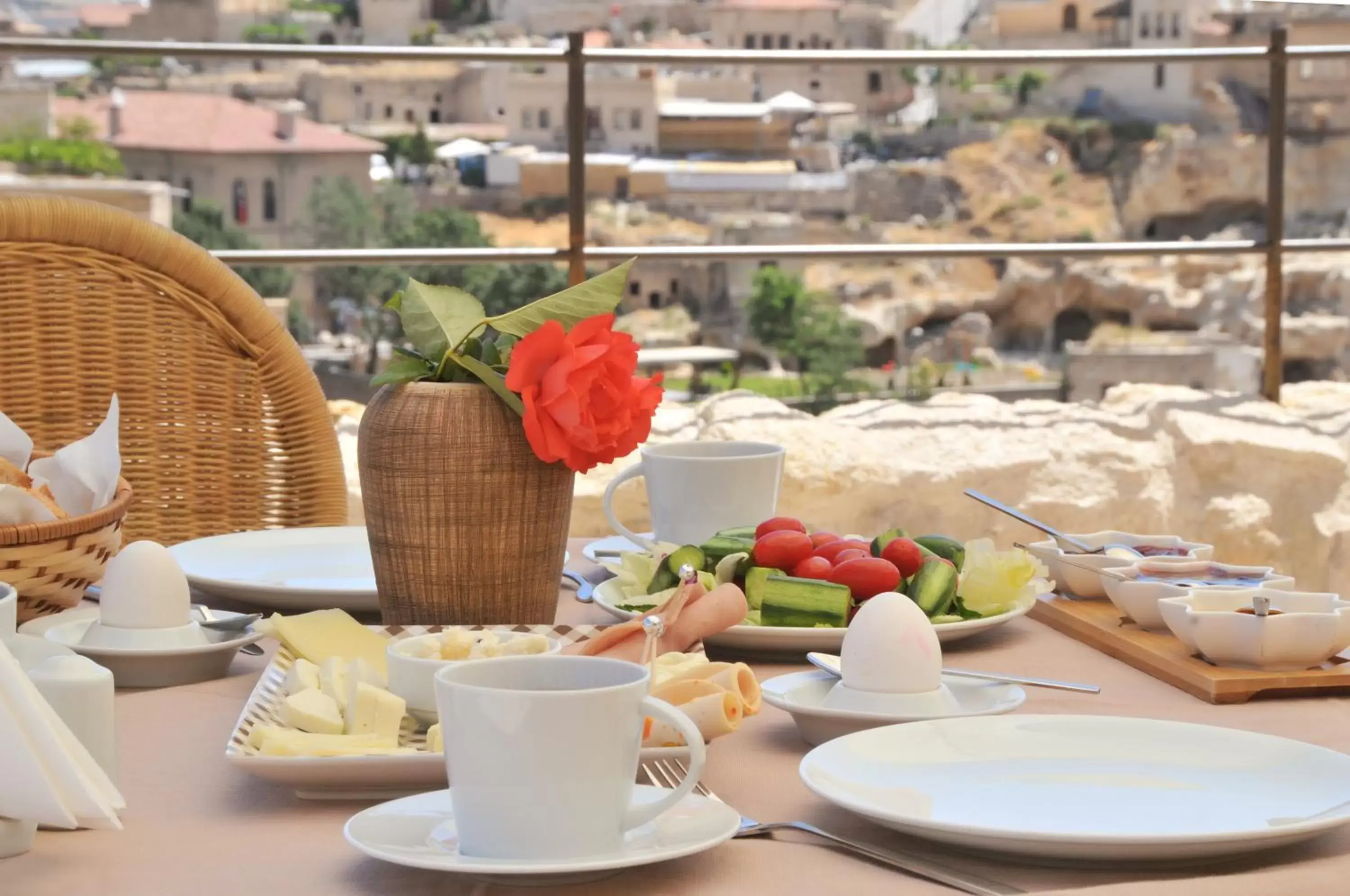 Bird's eye view in Dere Suites Cappadocia Bird's eye view in Dere Suites Cappadocia