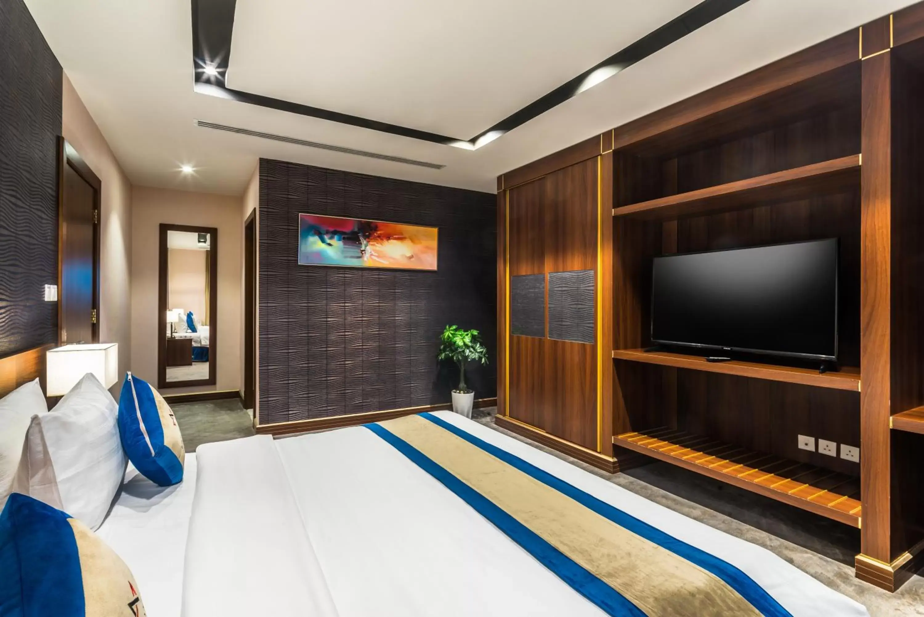 Bed in Al Malqa Elite Hotel Bed in Al Malqa Elite Hotel