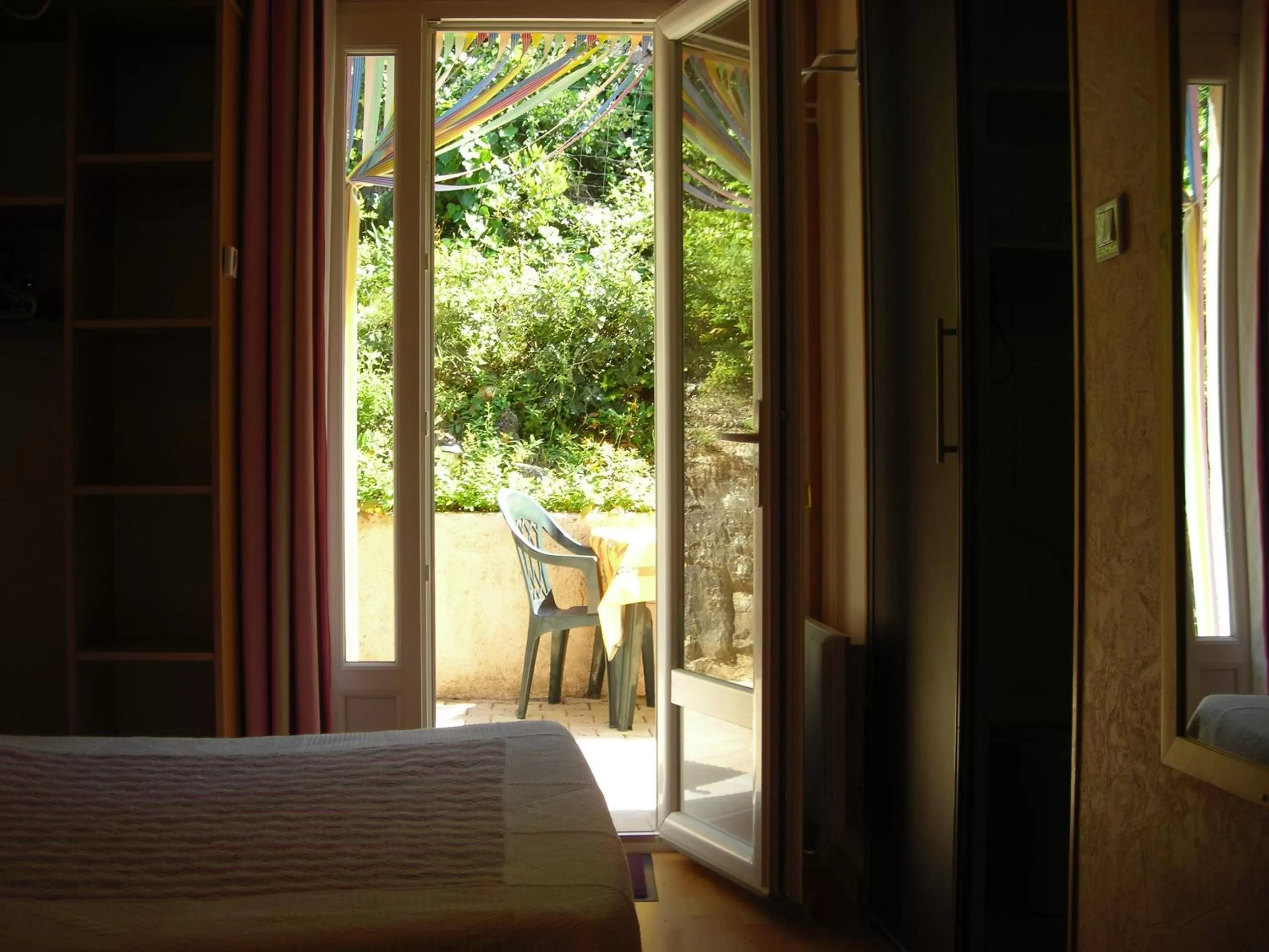 Garden view in La villa Sam