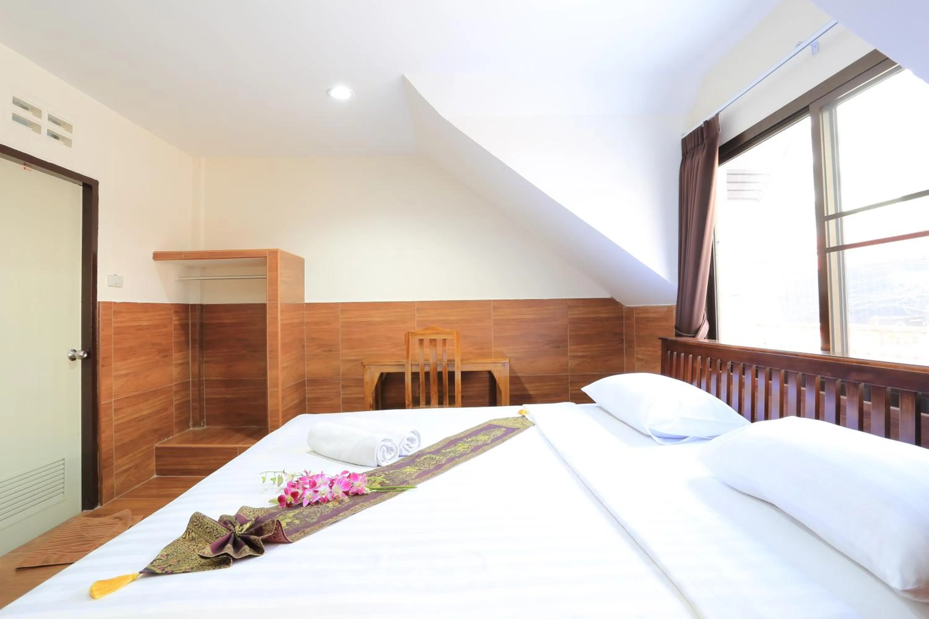 Bedroom, Bed in The Siam Guest House - SHA Extra Plus