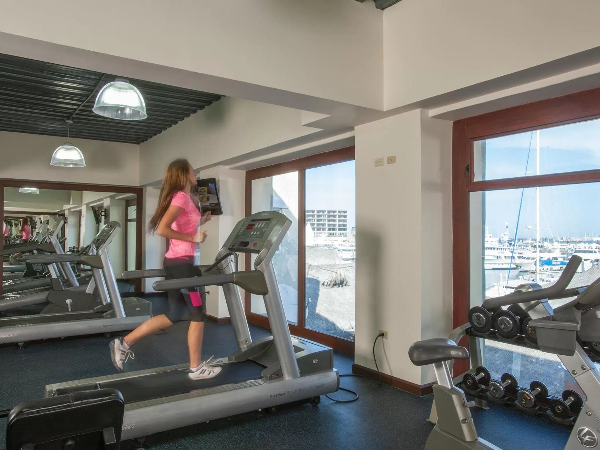 Fitness centre/facilities in Hotel Tesoro Los Cabos