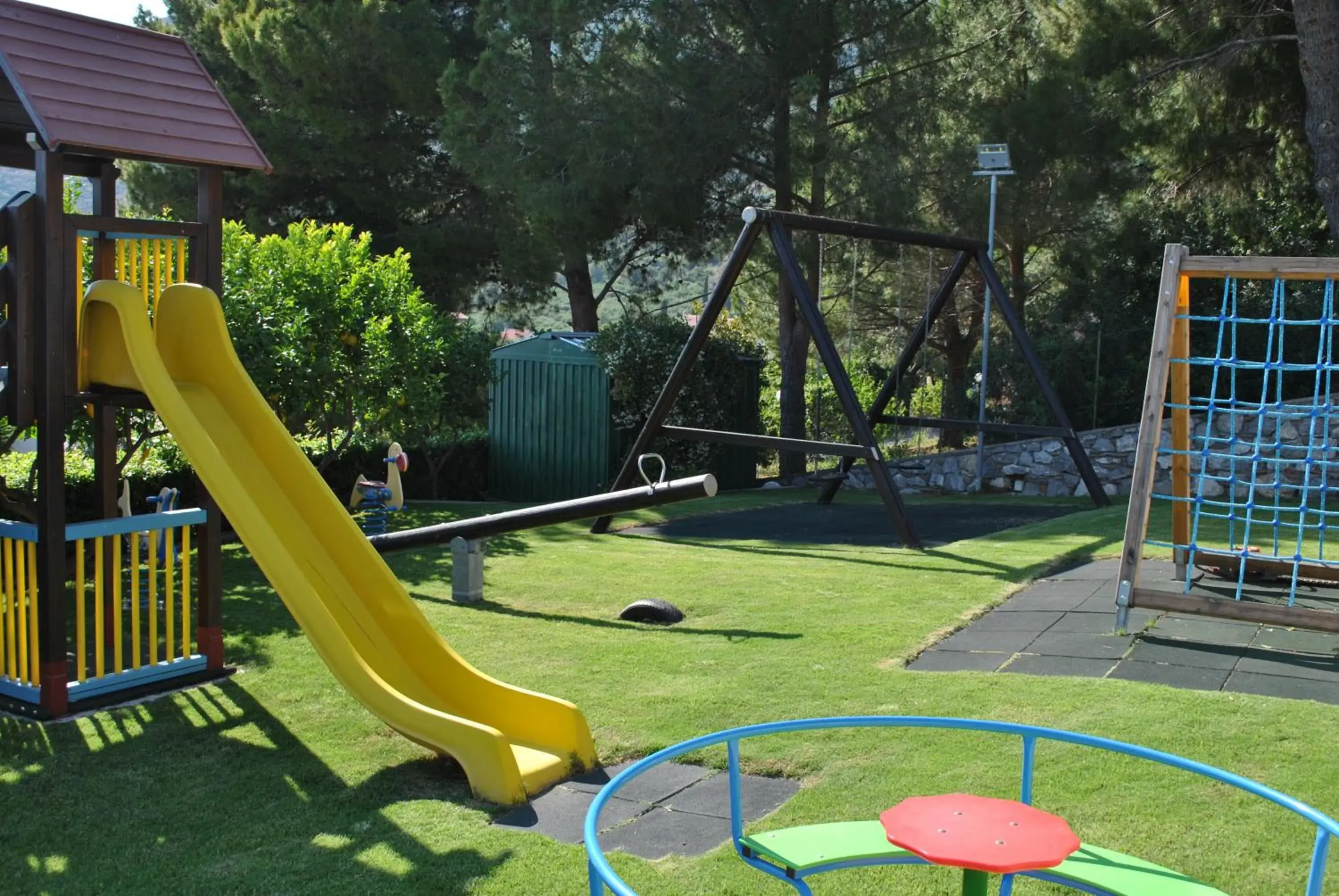 Children play ground, Children's Play Area in Hotel Ristorante Borgo La Tana