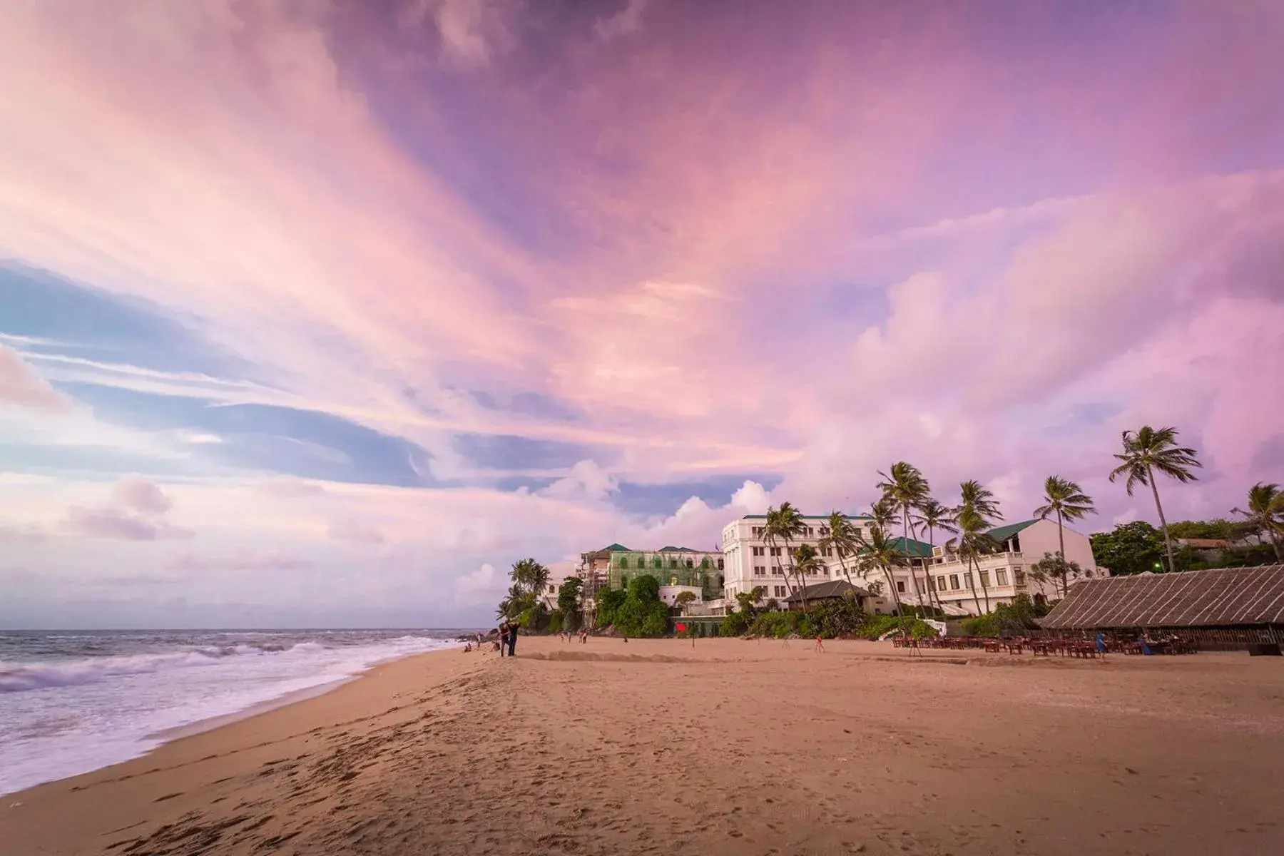 Beach in Mount Lavinia Beach Hotel