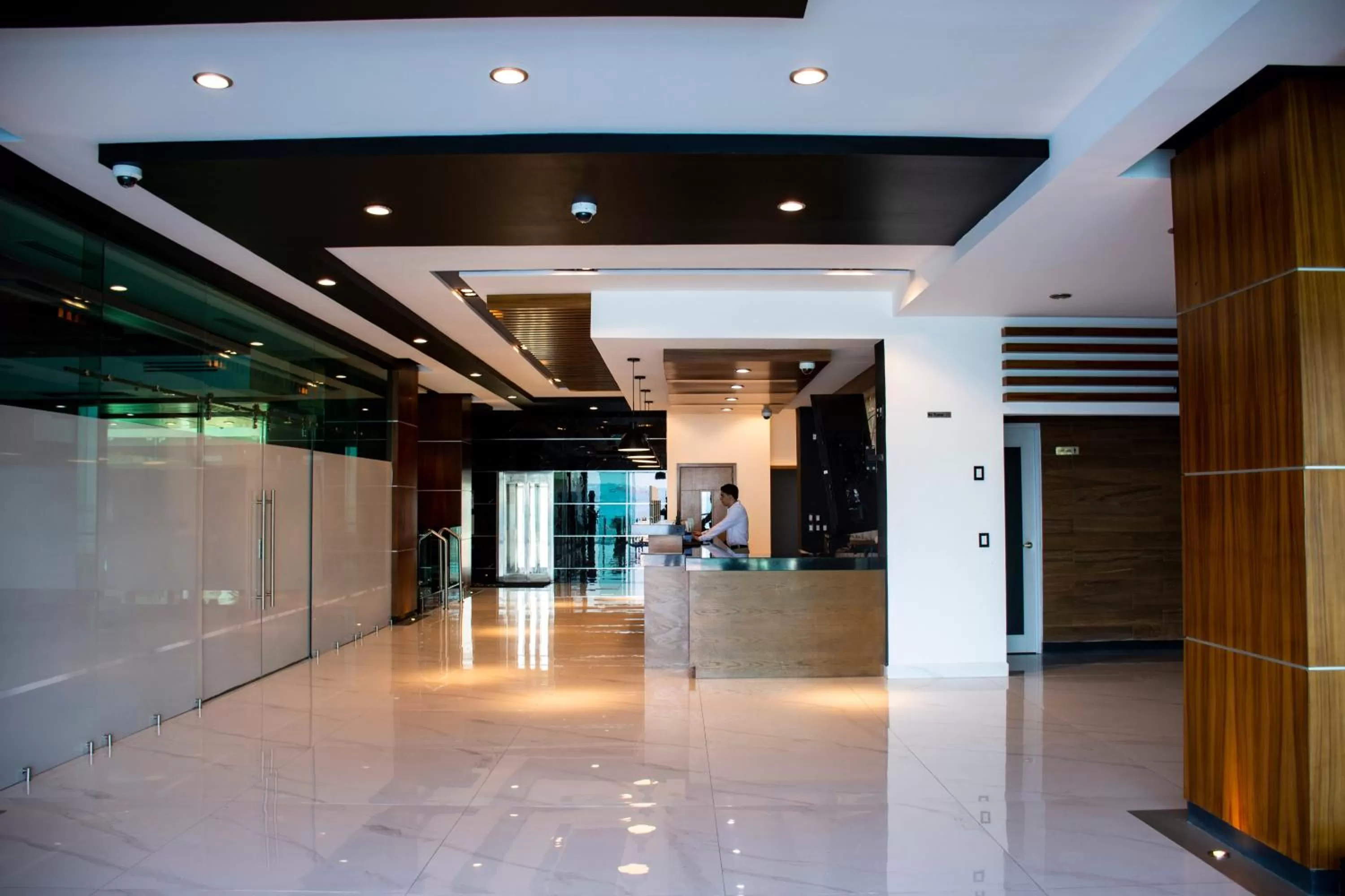 Lobby or reception in Hotel Tramamoto Mazatlan