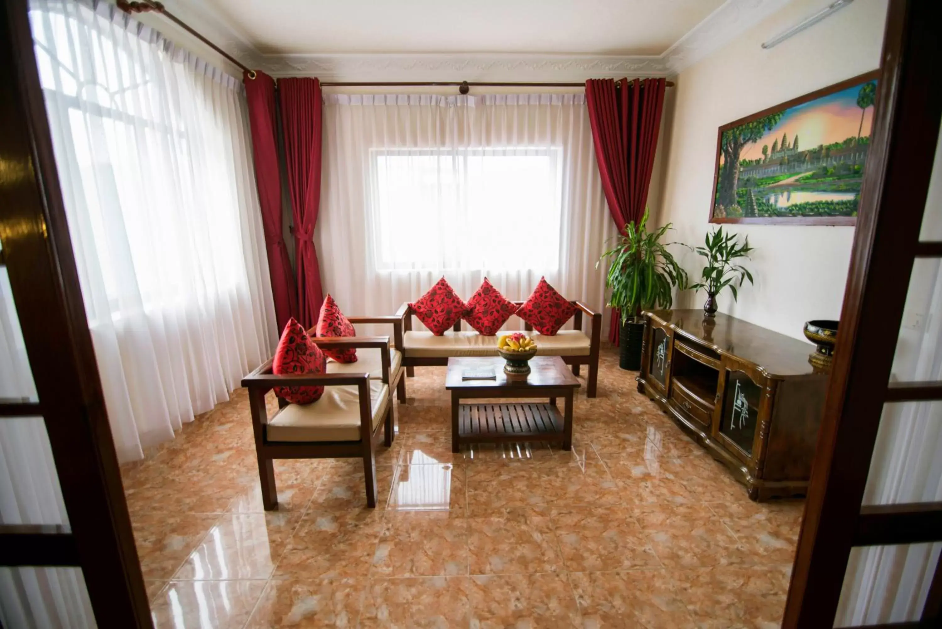 Living room, Seating Area in Reaksmey Chanreas Hotel