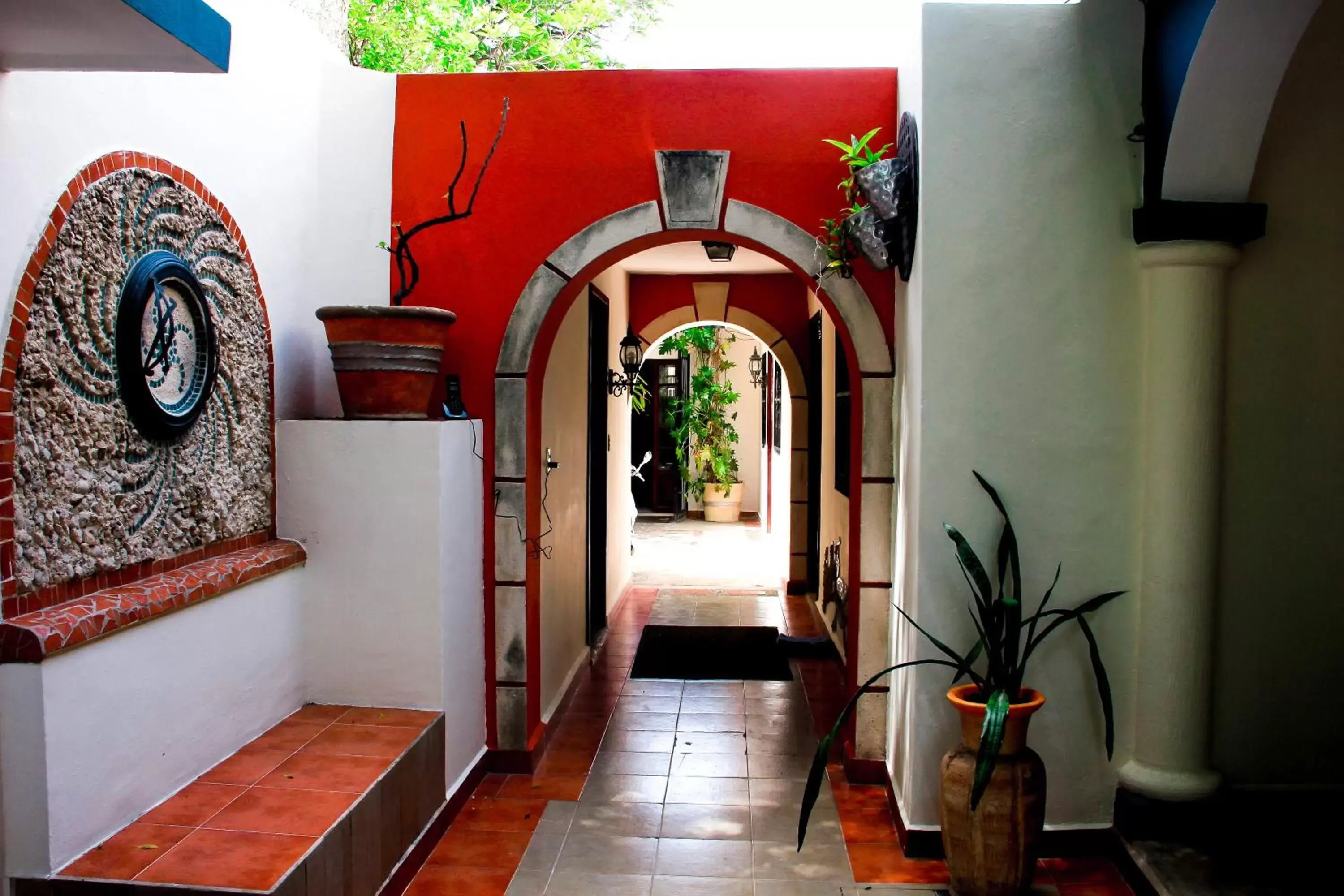 Garden view, Lobby/Reception in Hotel Zamna Boutique