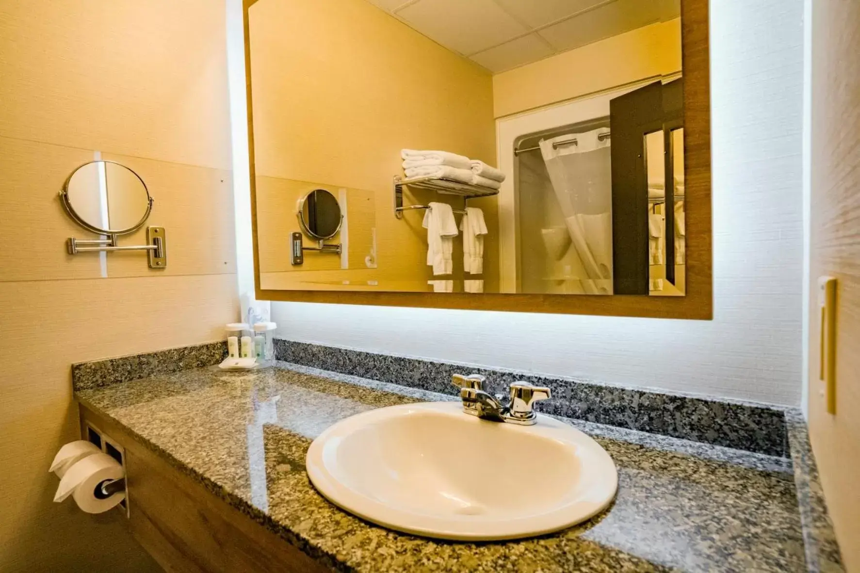 Bathroom in Hôtel Quality Suites Drummondville