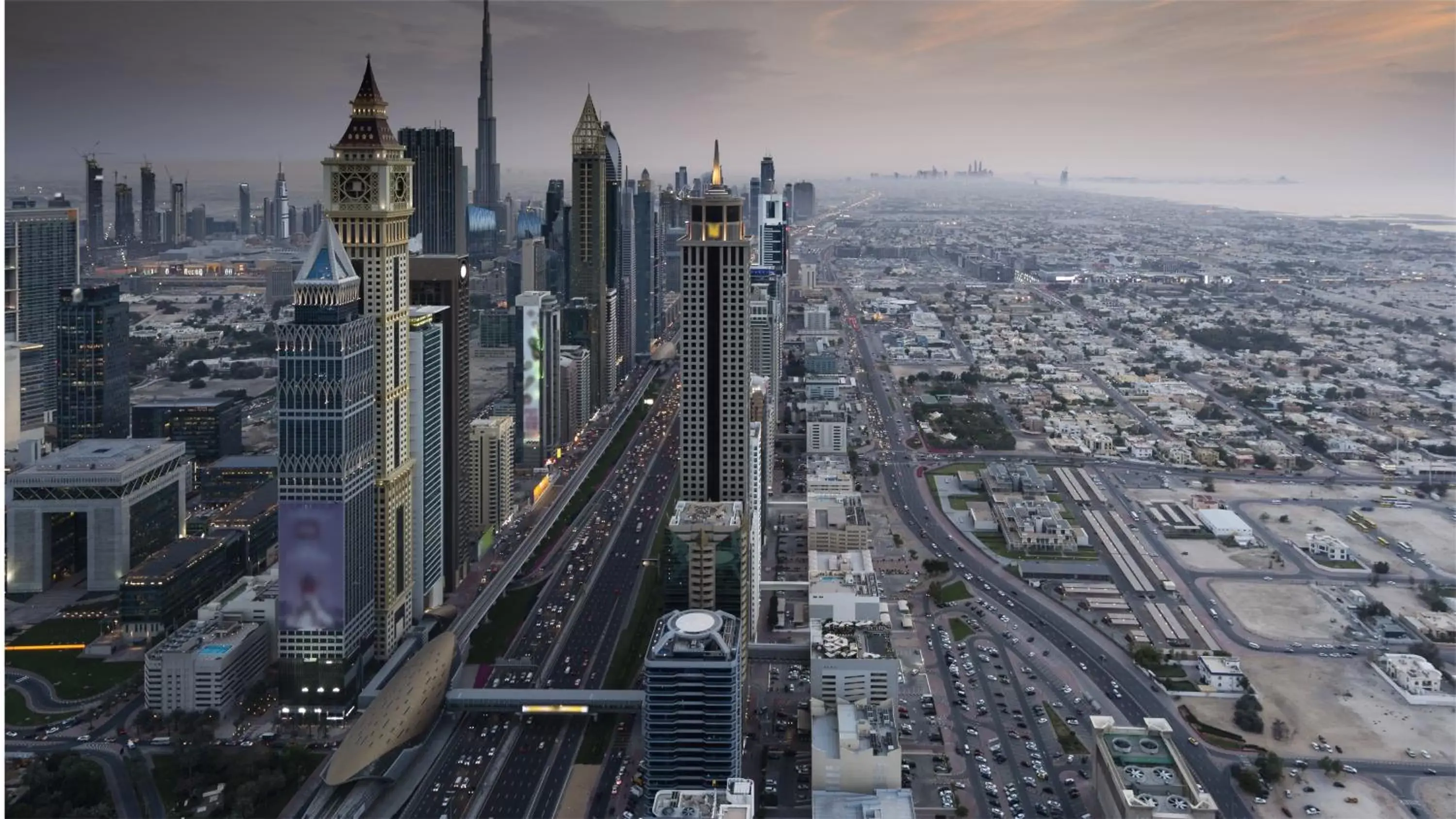 Nearby landmark, Bird's-eye View in voco Dubai, an IHG Hotel