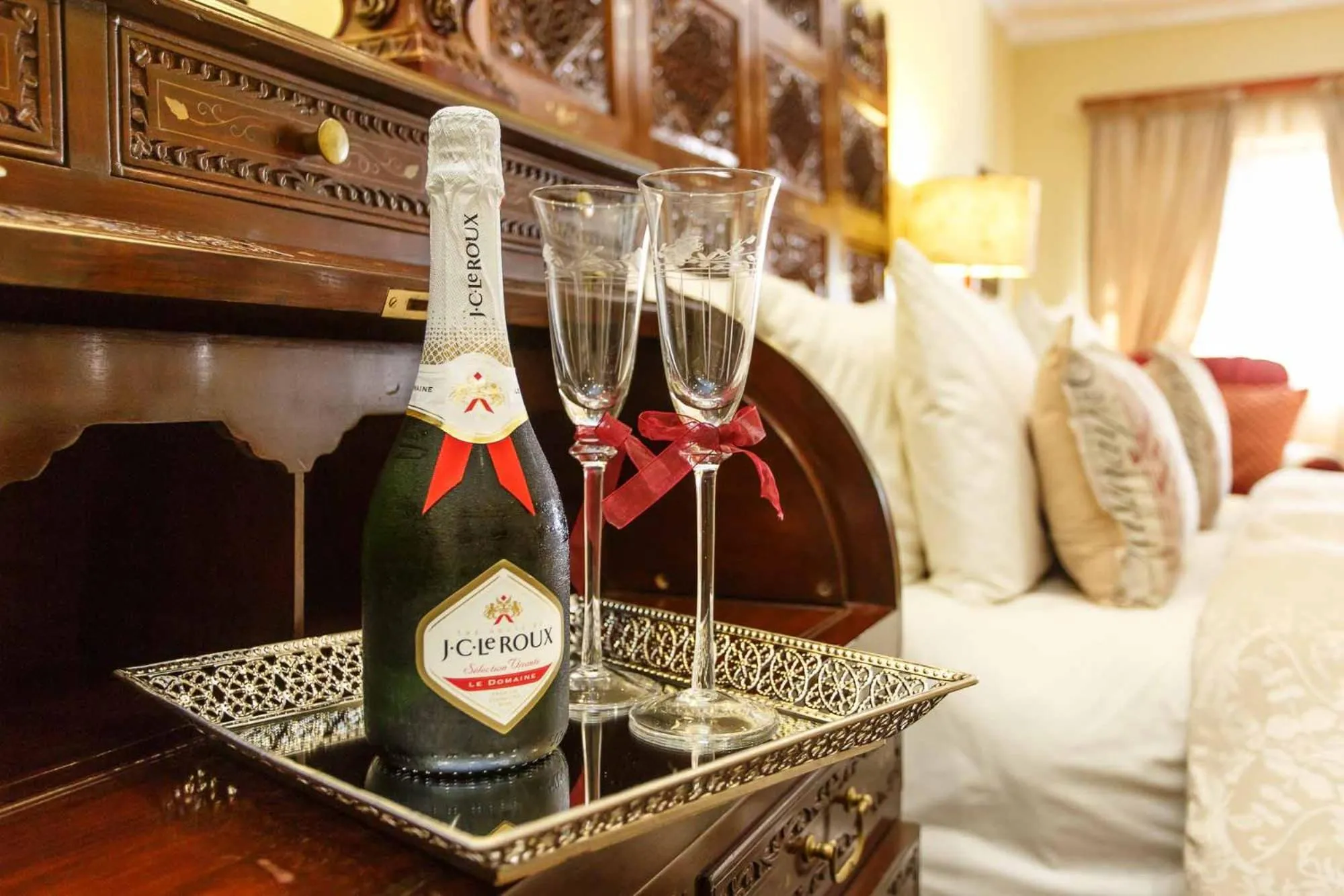 Decorative detail in Riverside Guest Lodge