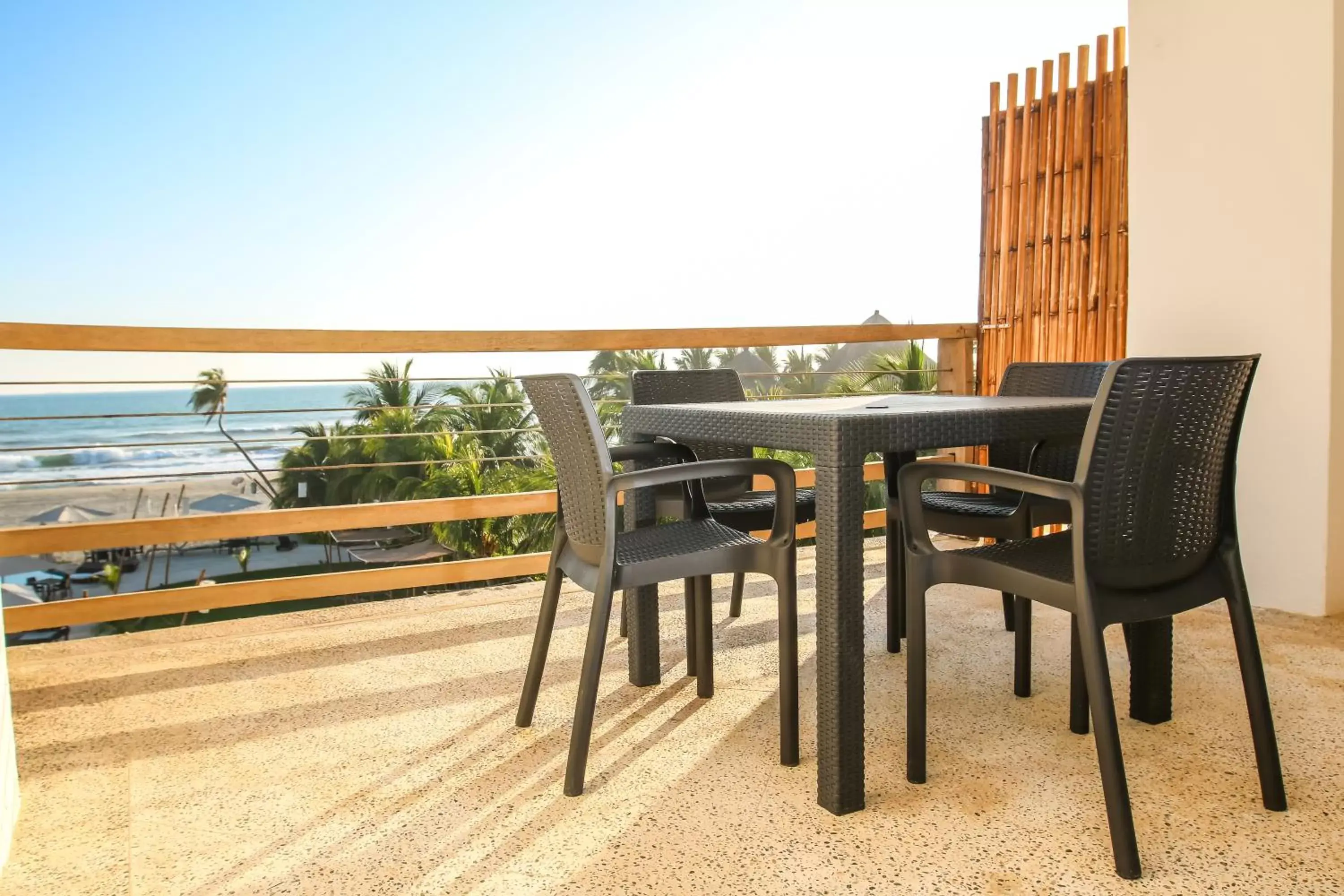 Balcony/Terrace in Mishol Bodas Hotel & Beach Club Privado