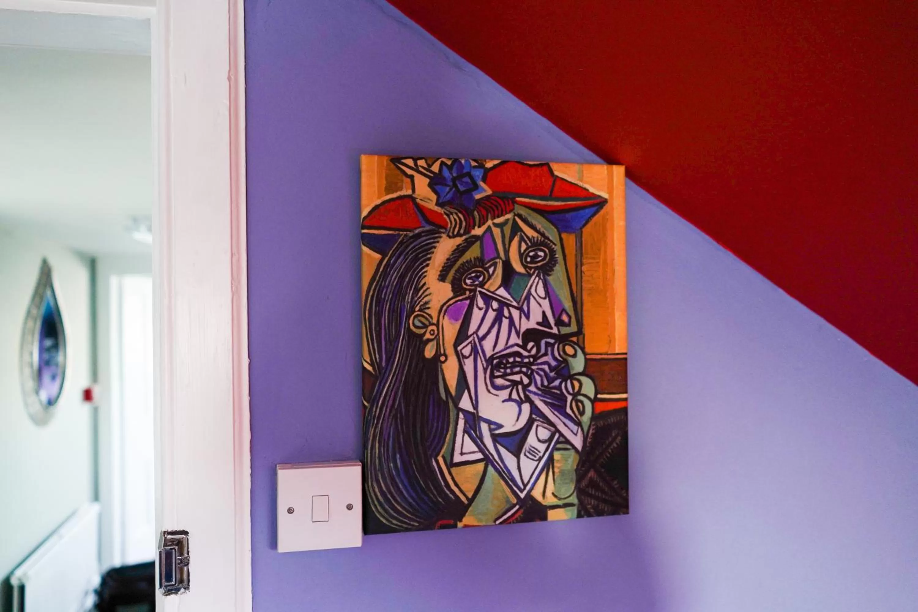 Bedroom in The Art Bank