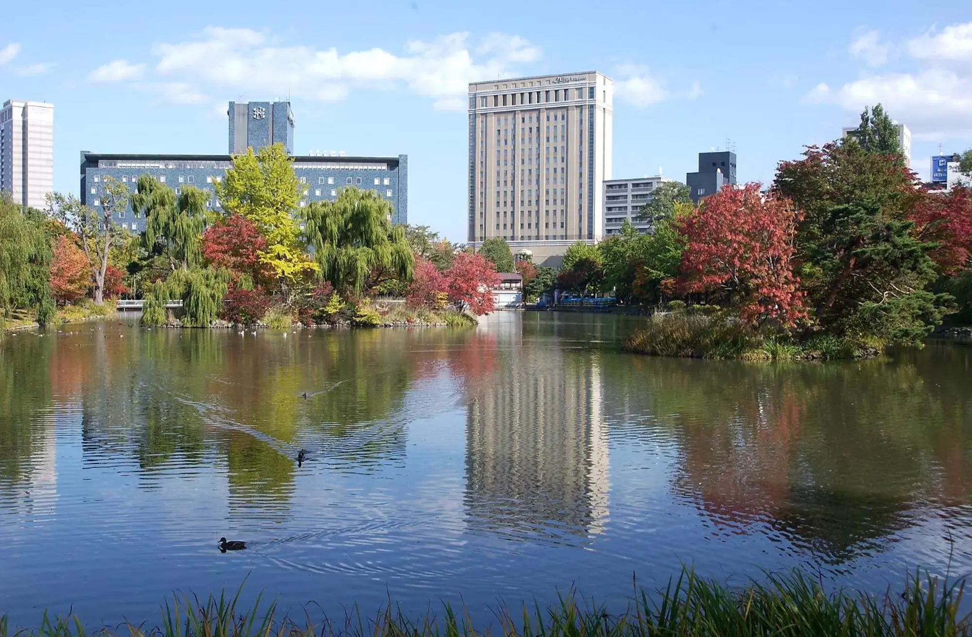 Property building in Sapporo Park Hotel