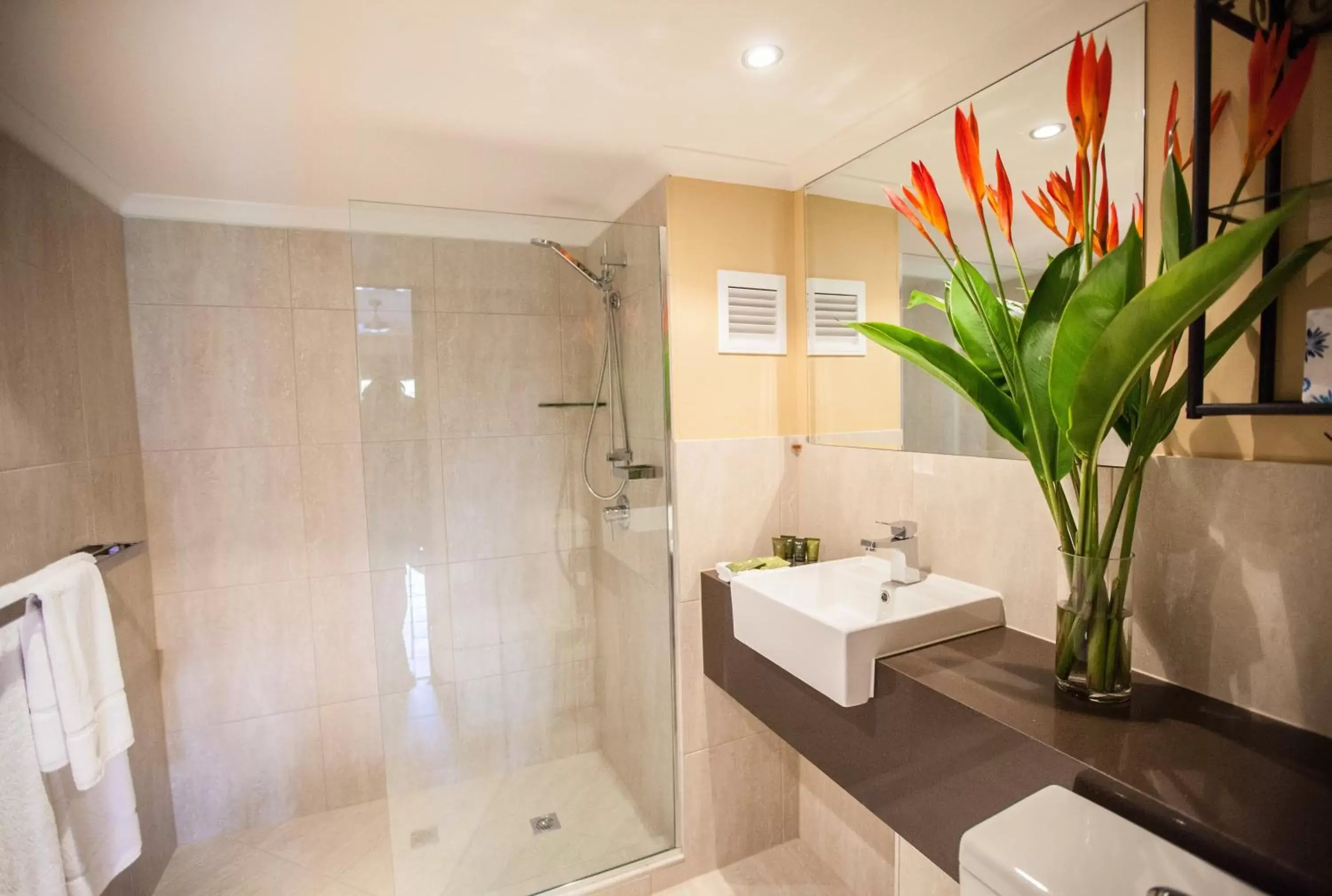 Shower, Bathroom in Villa San Michele (Official)