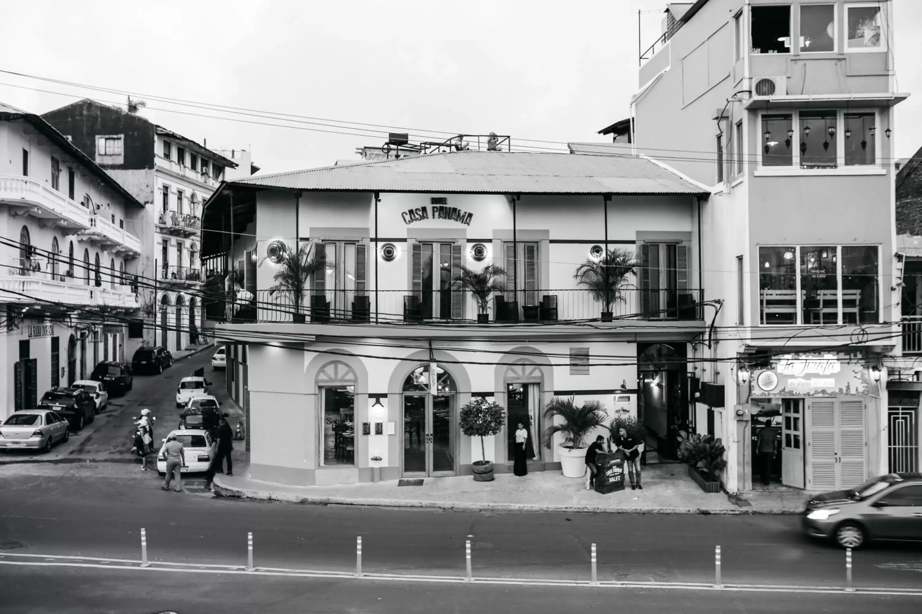 Property building, Winter in Hotel Casa Panama