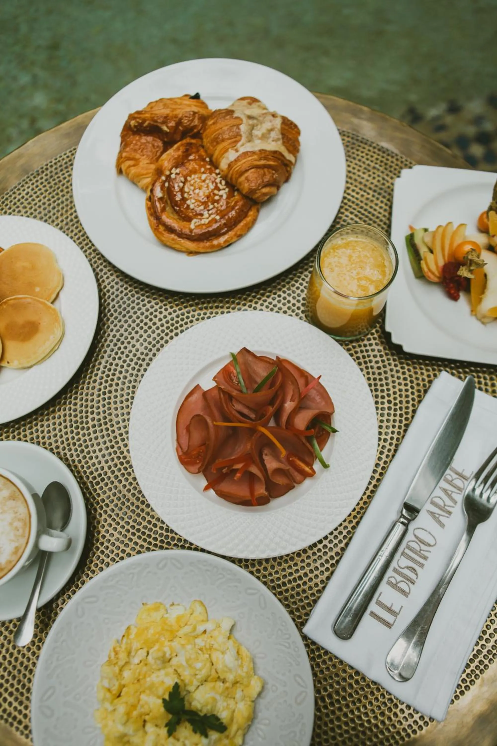 Breakfast in Riad Monceau