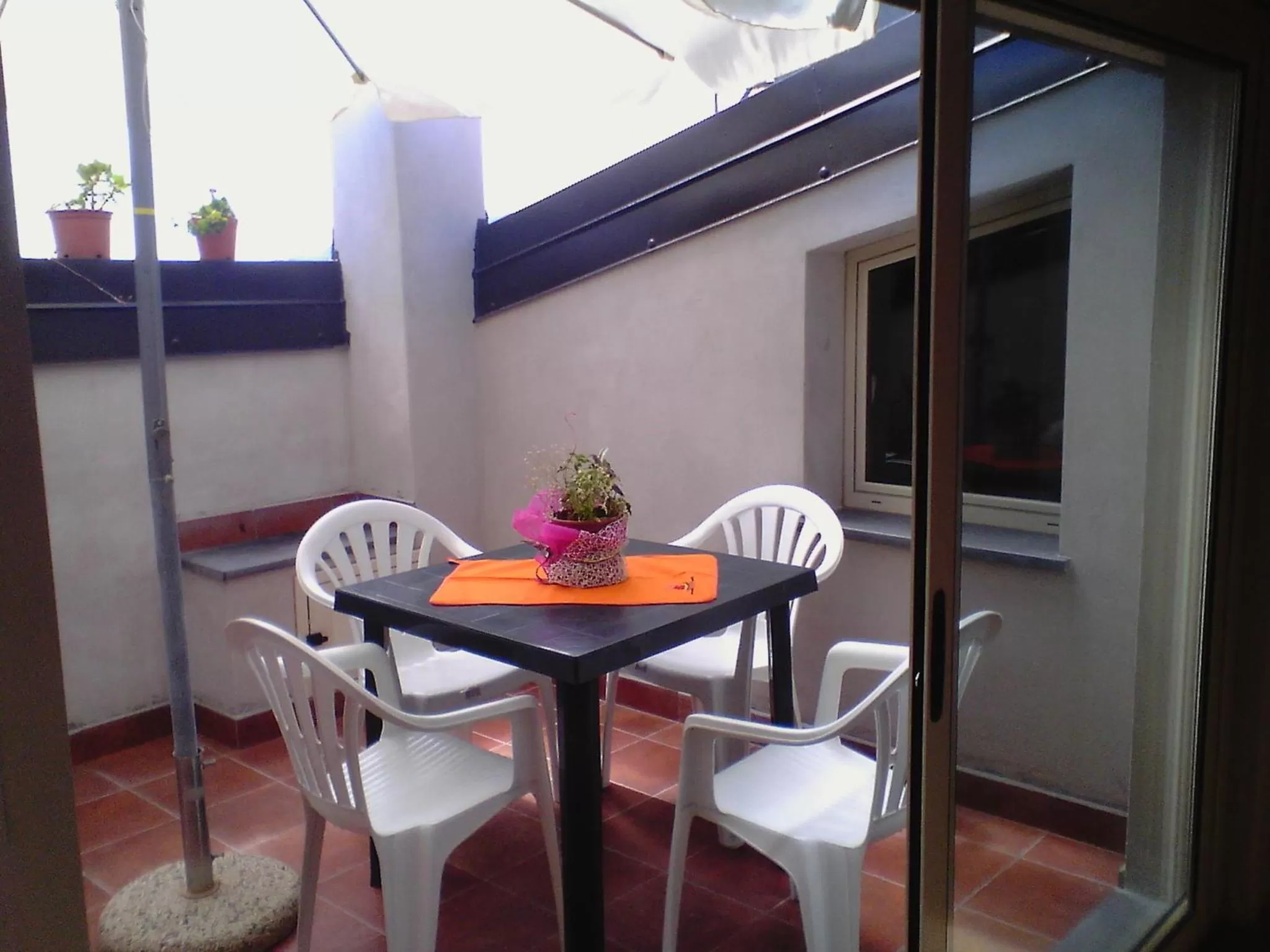 Patio in B&B Da Rosa