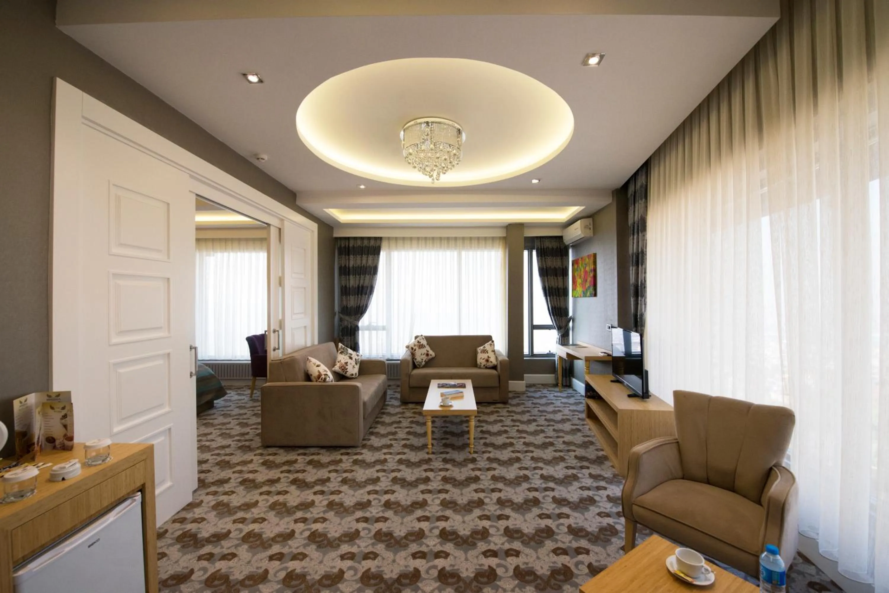 Living room in The Berussa Hotel