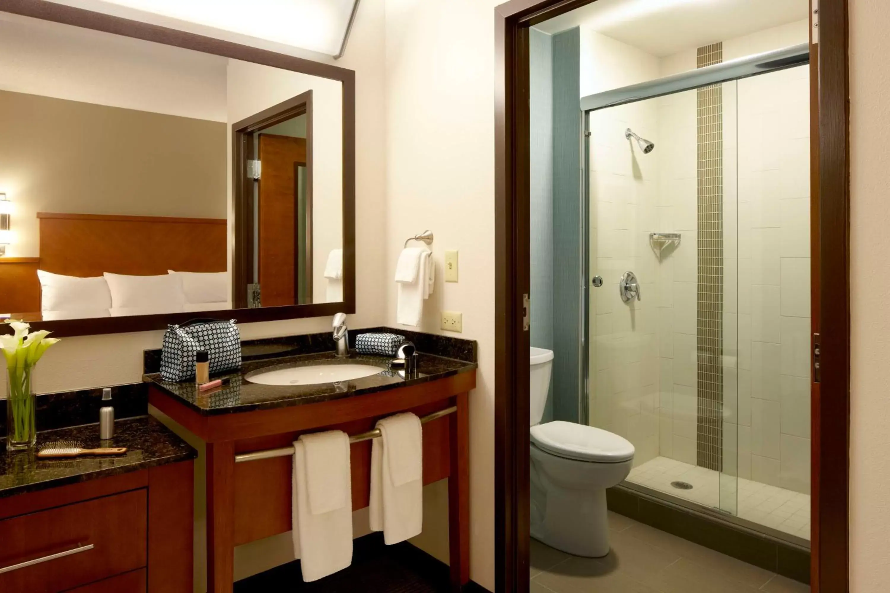 Bathroom in Hyatt Place Colorado Springs Garden Of The Gods