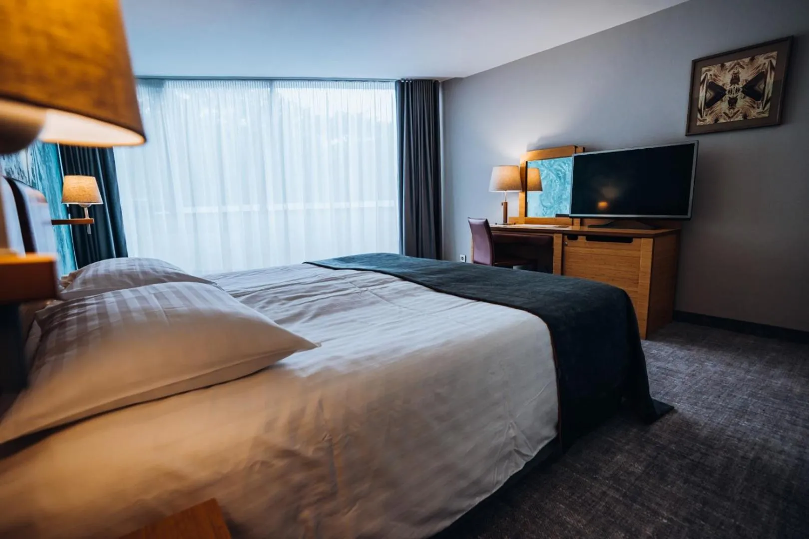 Photo of the whole room, Bed in Gabija Hotel SPA & Conferences