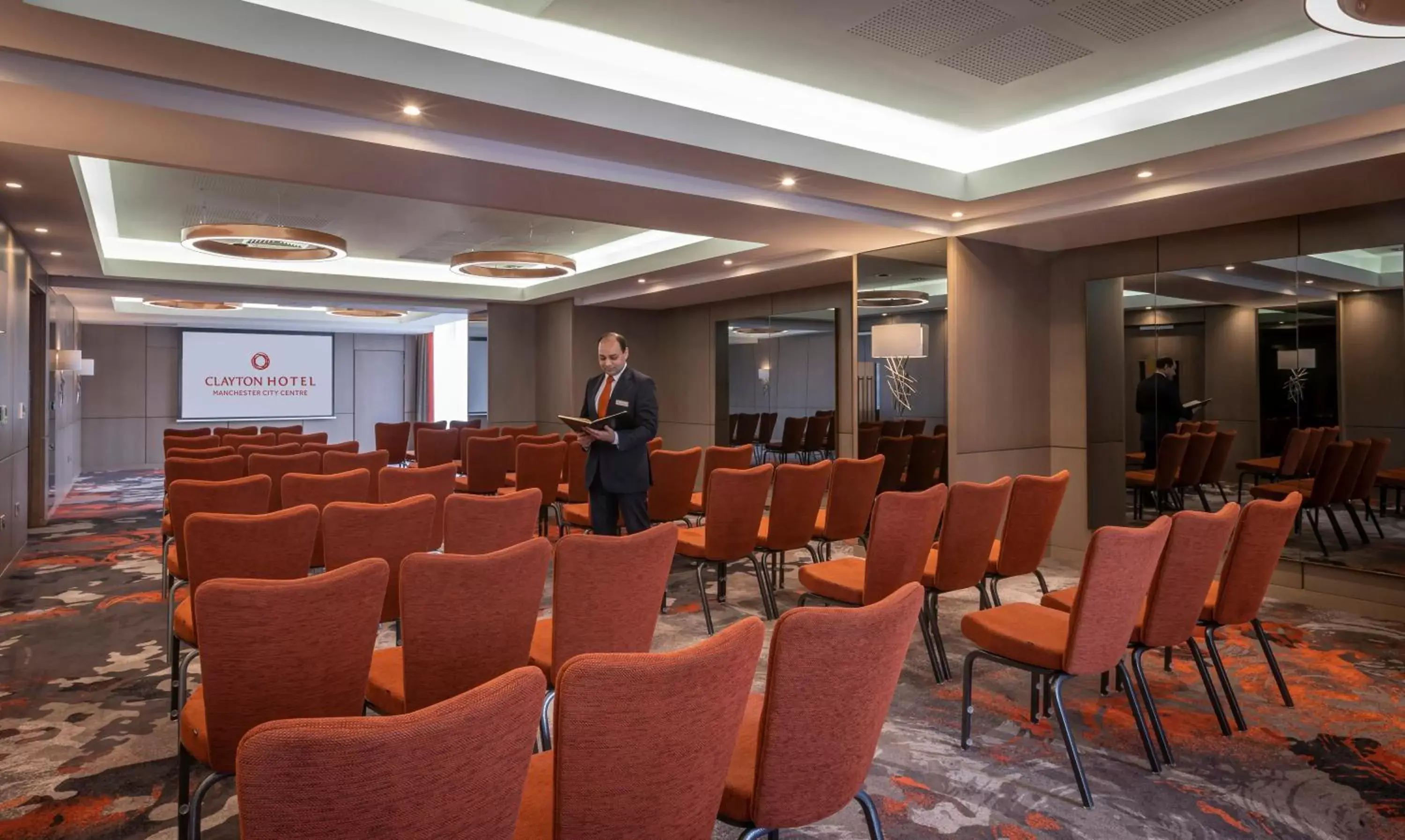 Meeting/conference room in Clayton Hotel Manchester City Centre