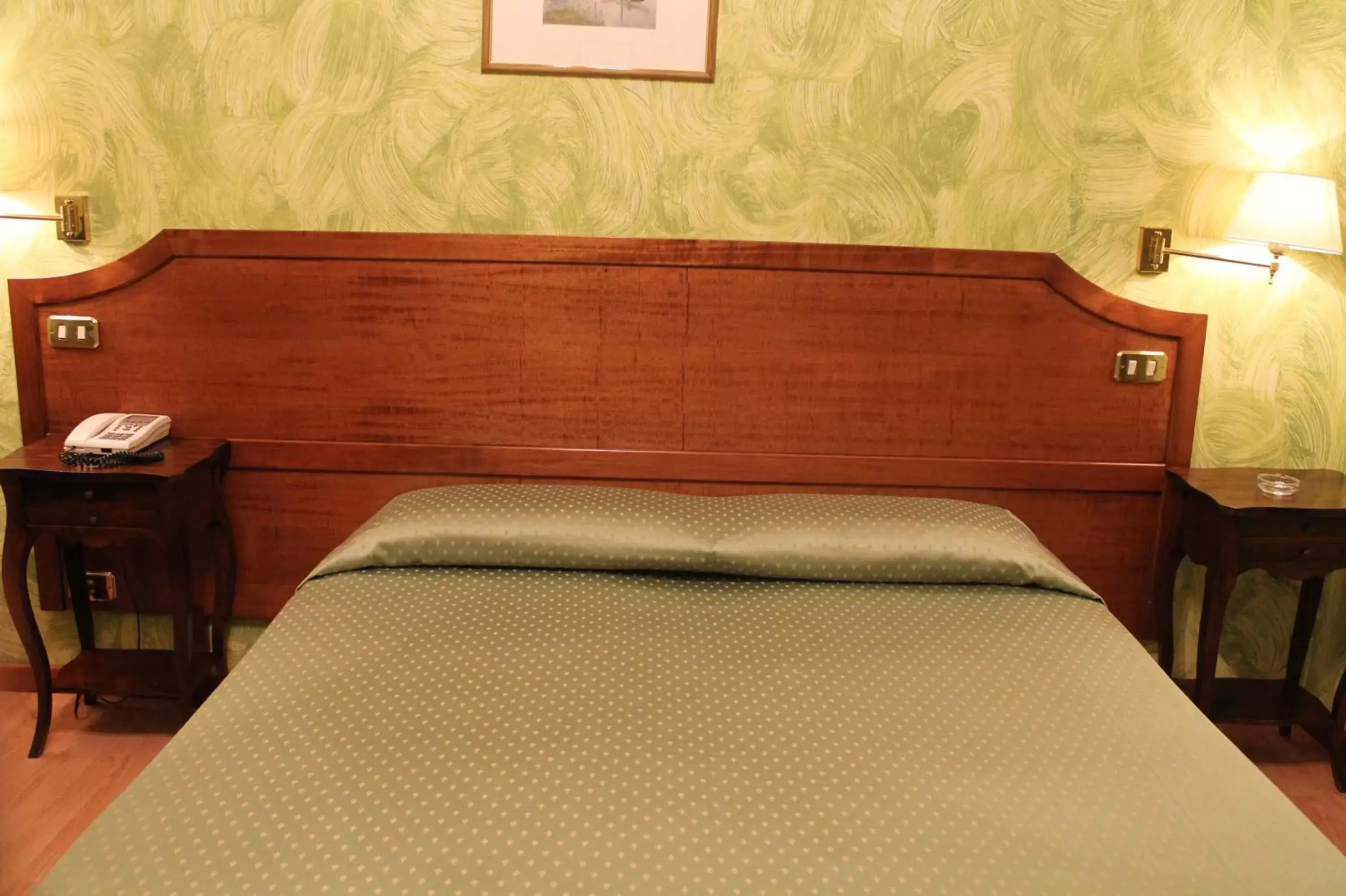Bed in Hotel Fiori