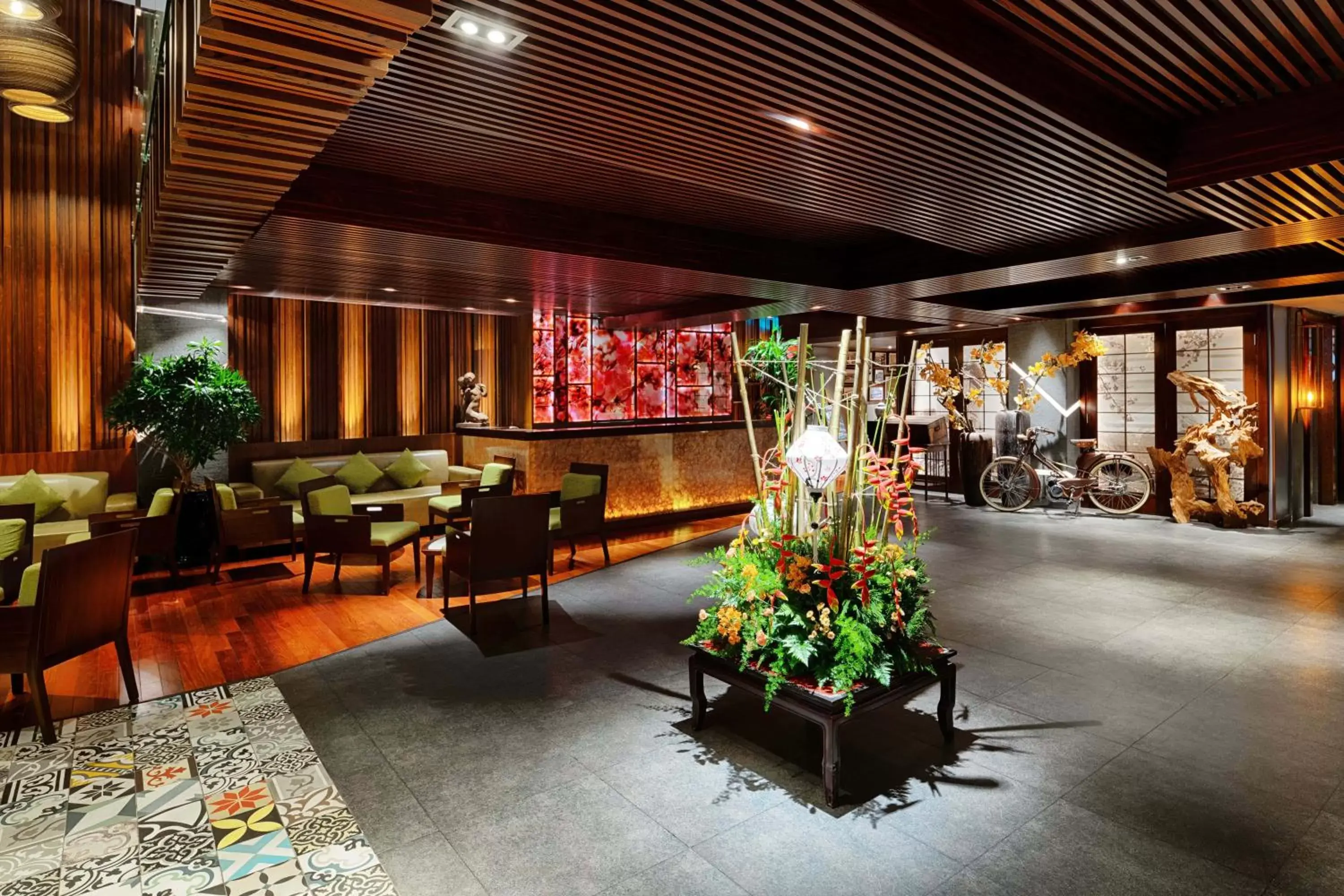 Lobby or reception in Silverland Sakyo Hotel