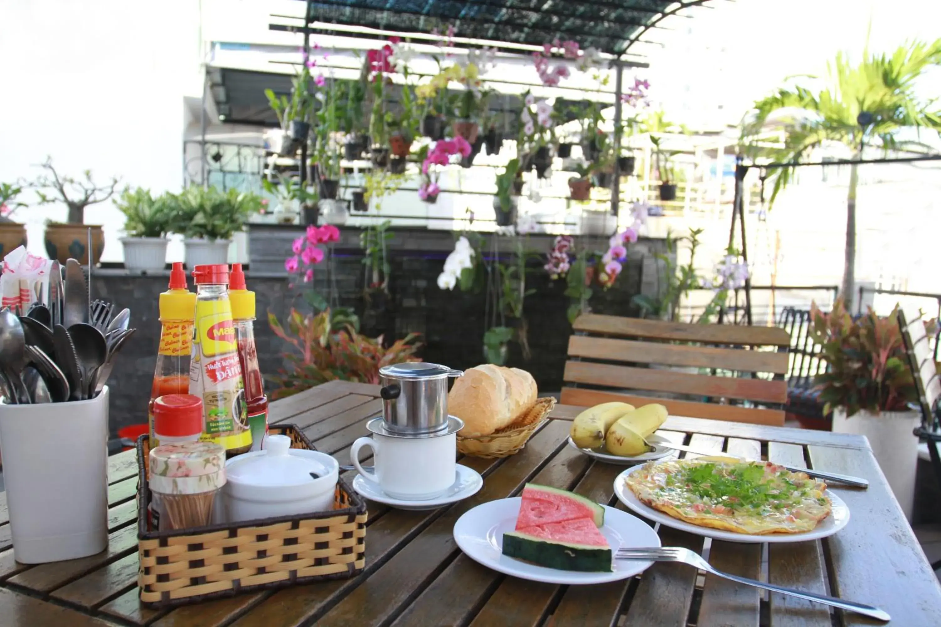 Balcony/Terrace in Ngoc Minh Hotel