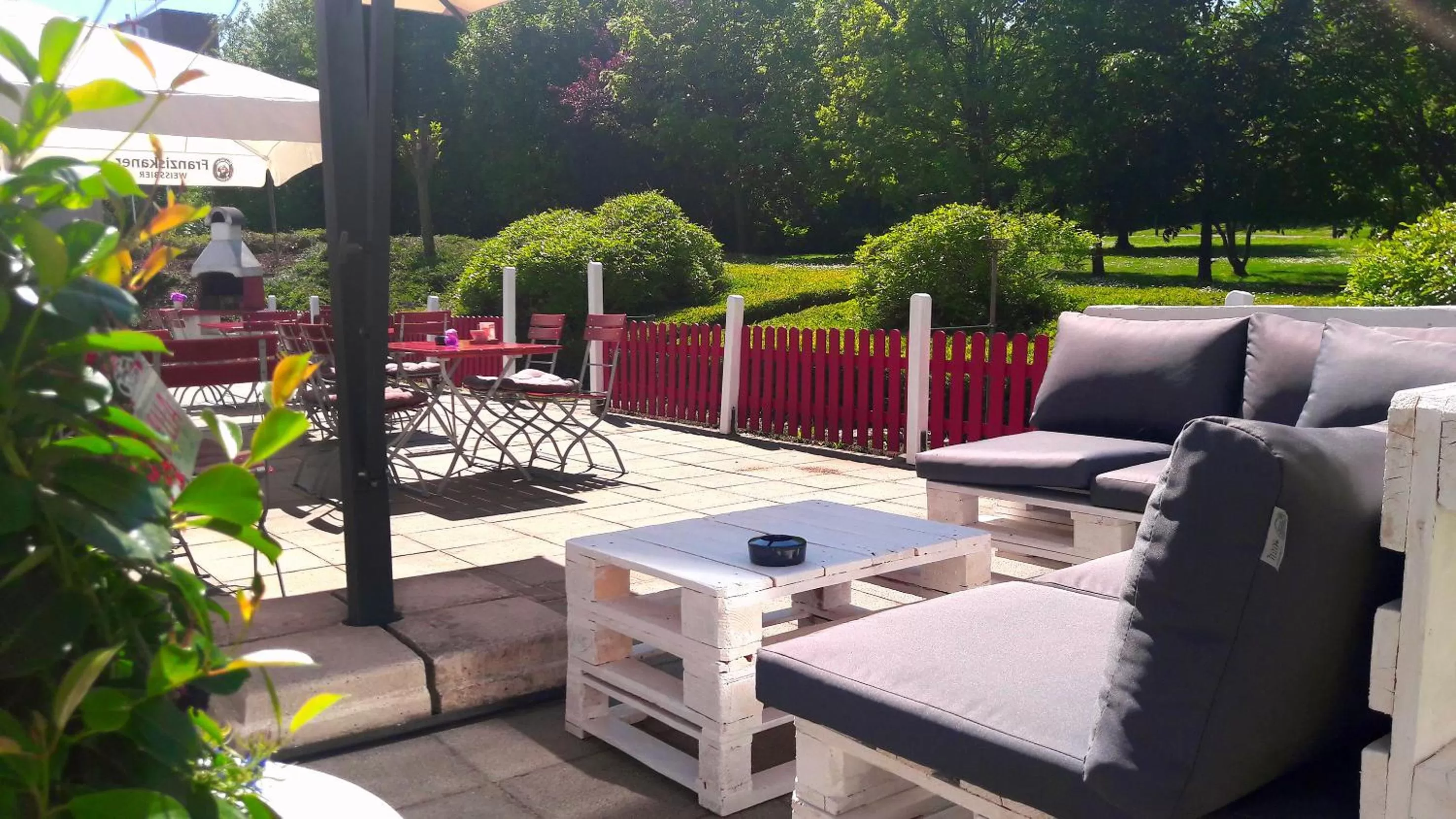 BBQ facilities in Hotel Oberhausen Neue Mitte affiliated by Meliá