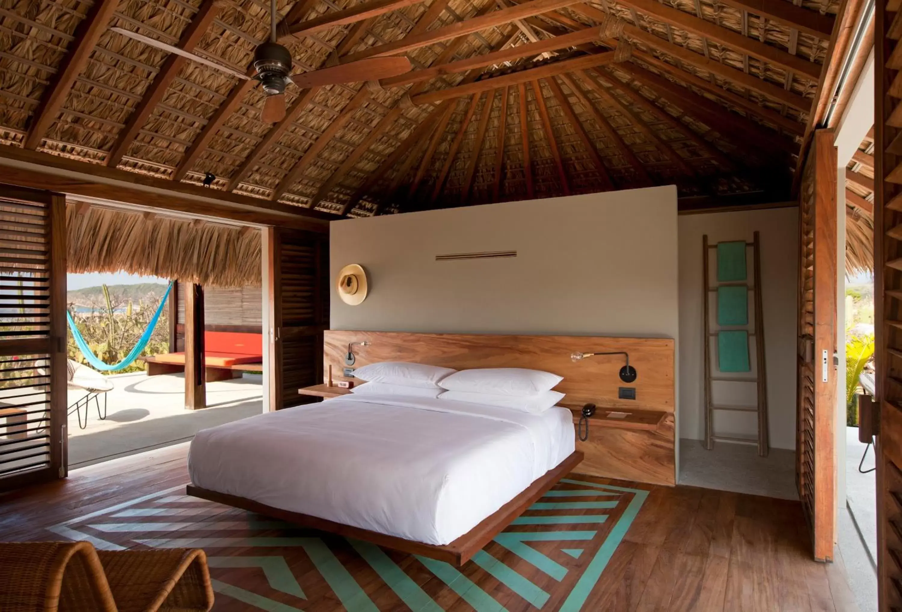 Bedroom, Bed in Hotel Escondido, Puerto Escondido, a Member of Design Hotels - Adults Only