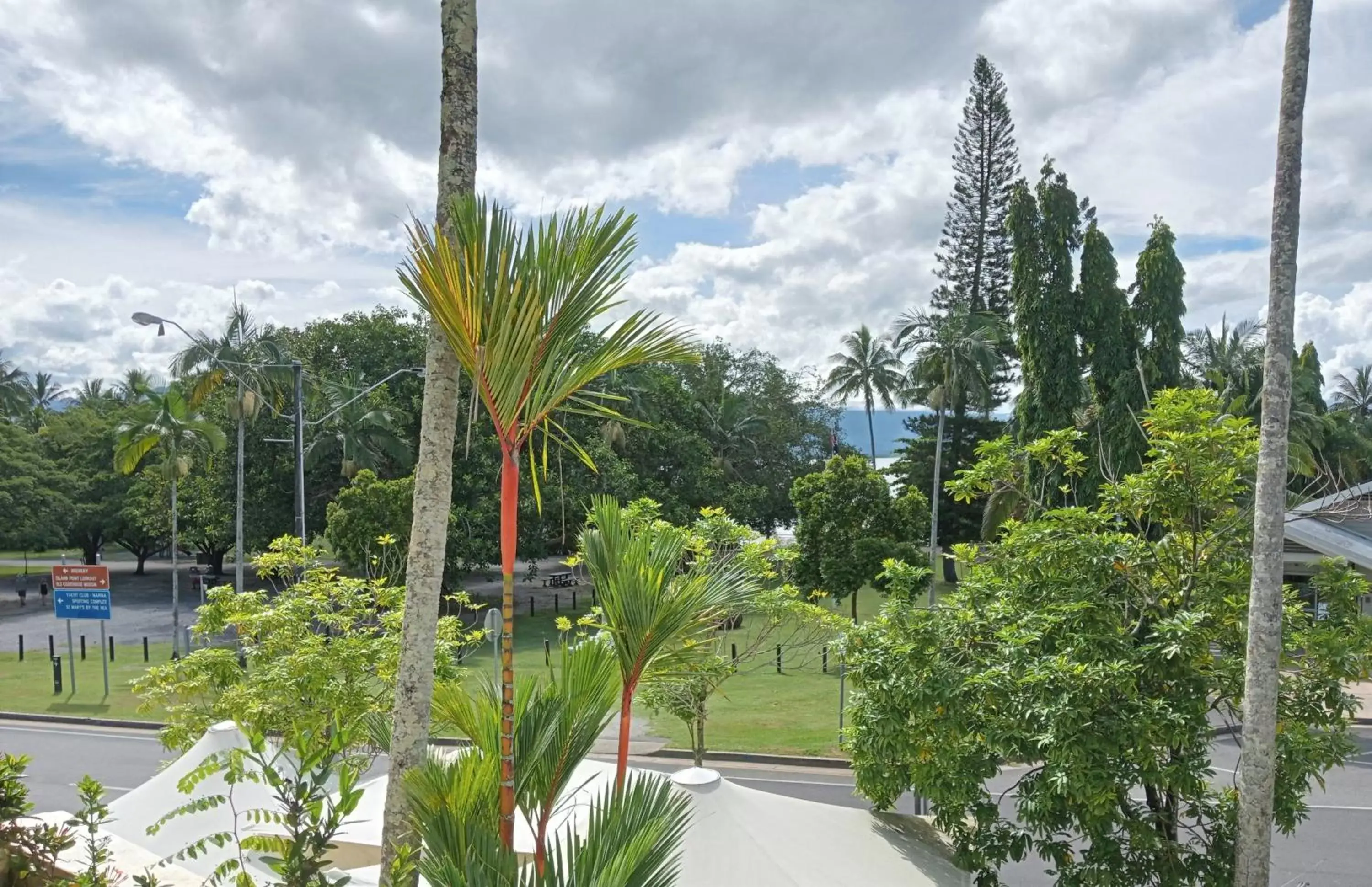 Garden view in Club Tropical Resort with Onsite Reception & Check In