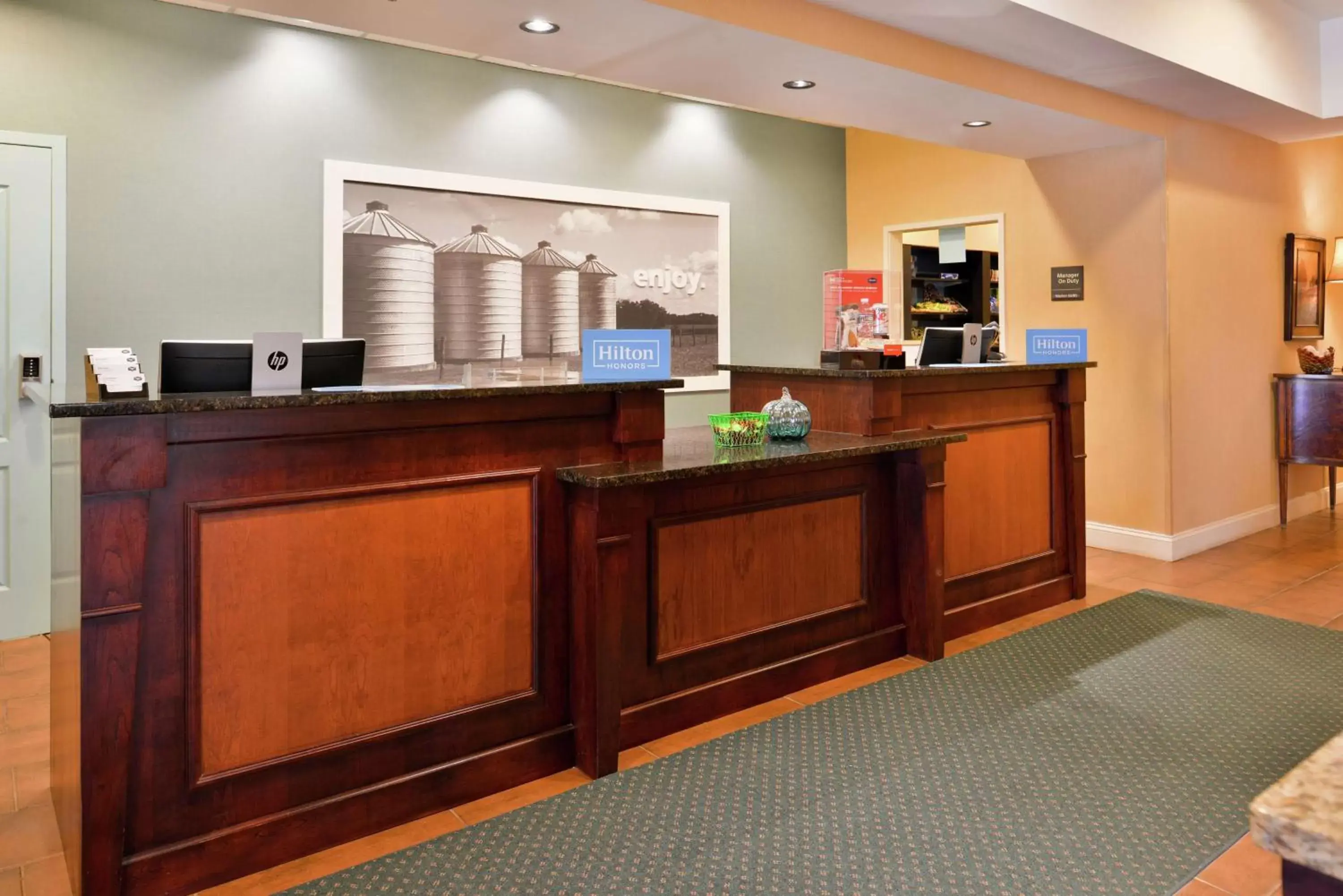 Lobby or reception in Hampton Inn Jackson-College Avenue Lobby or reception in Hampton Inn Jackson-College Avenue