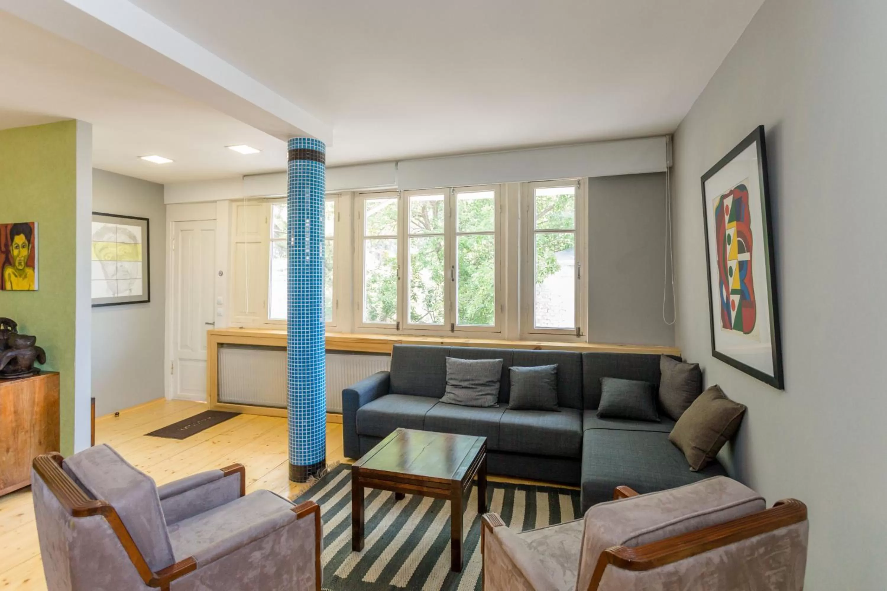 Living room in Castle in Old Town