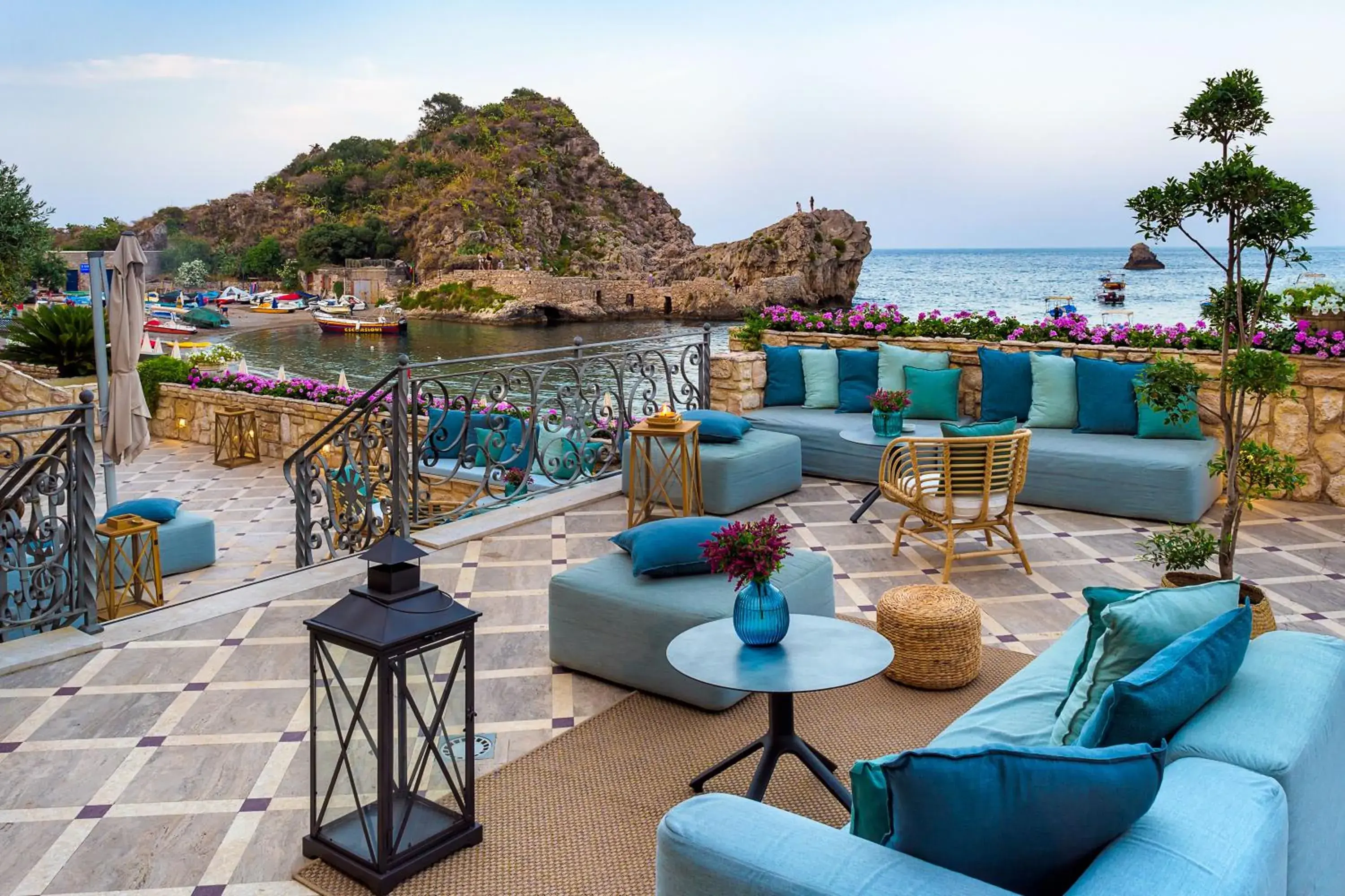 Lounge or bar in Grand Hotel Mazzaro Sea Palace