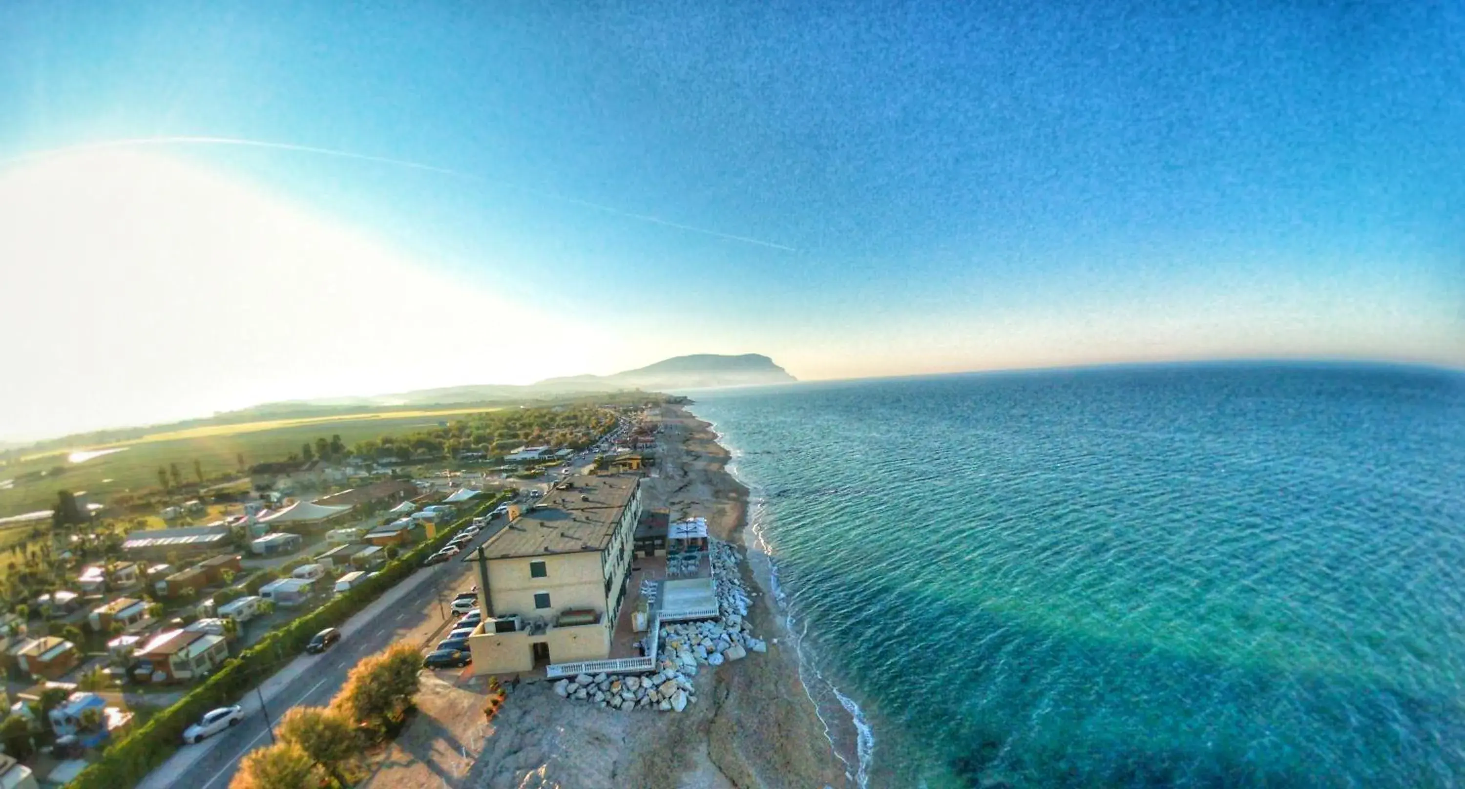 Property building, Bird's-eye View in Hotel Il Brigantino