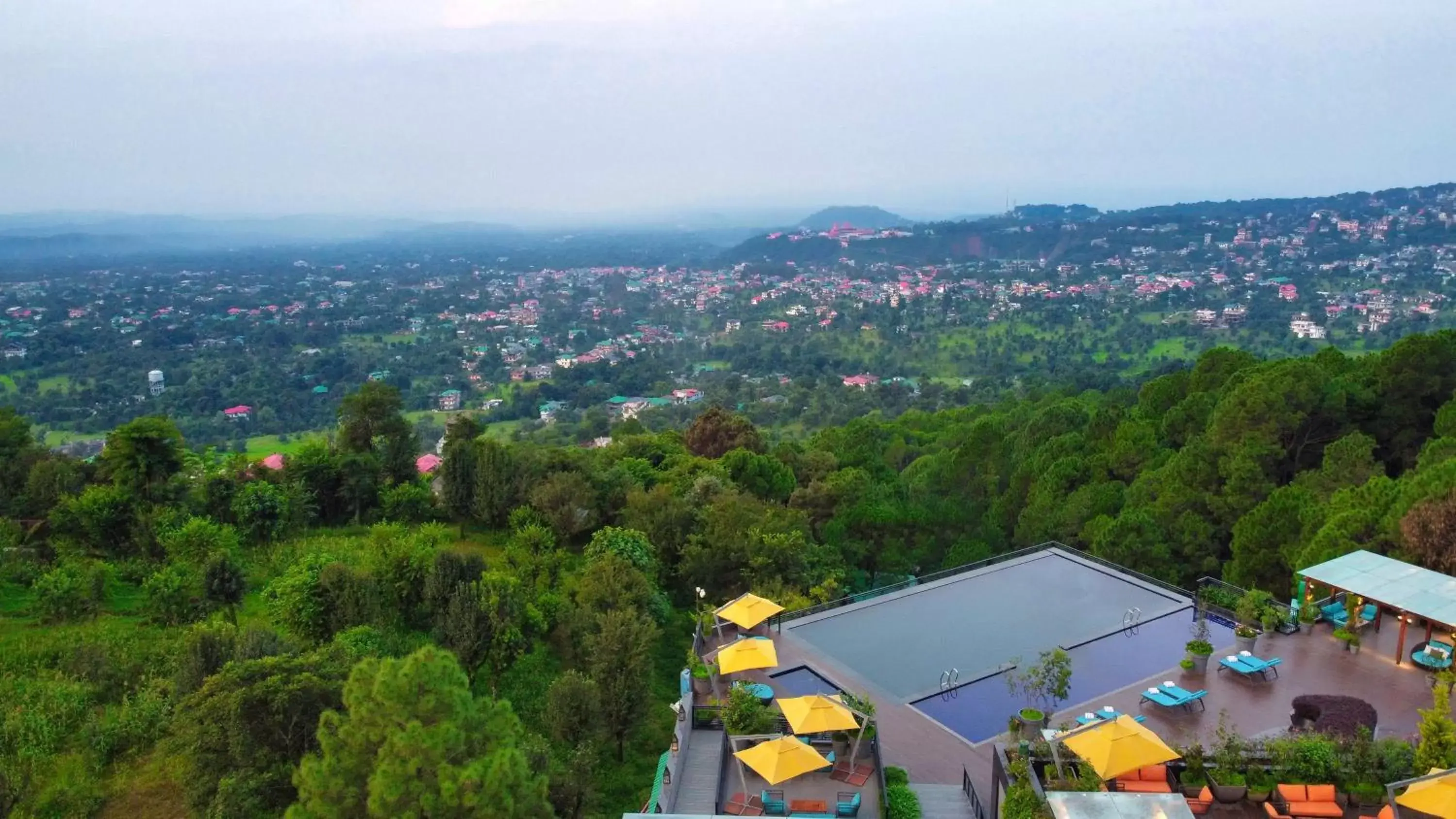 Day, Bird's-eye View in Radisson Blu Resort Dharamshala