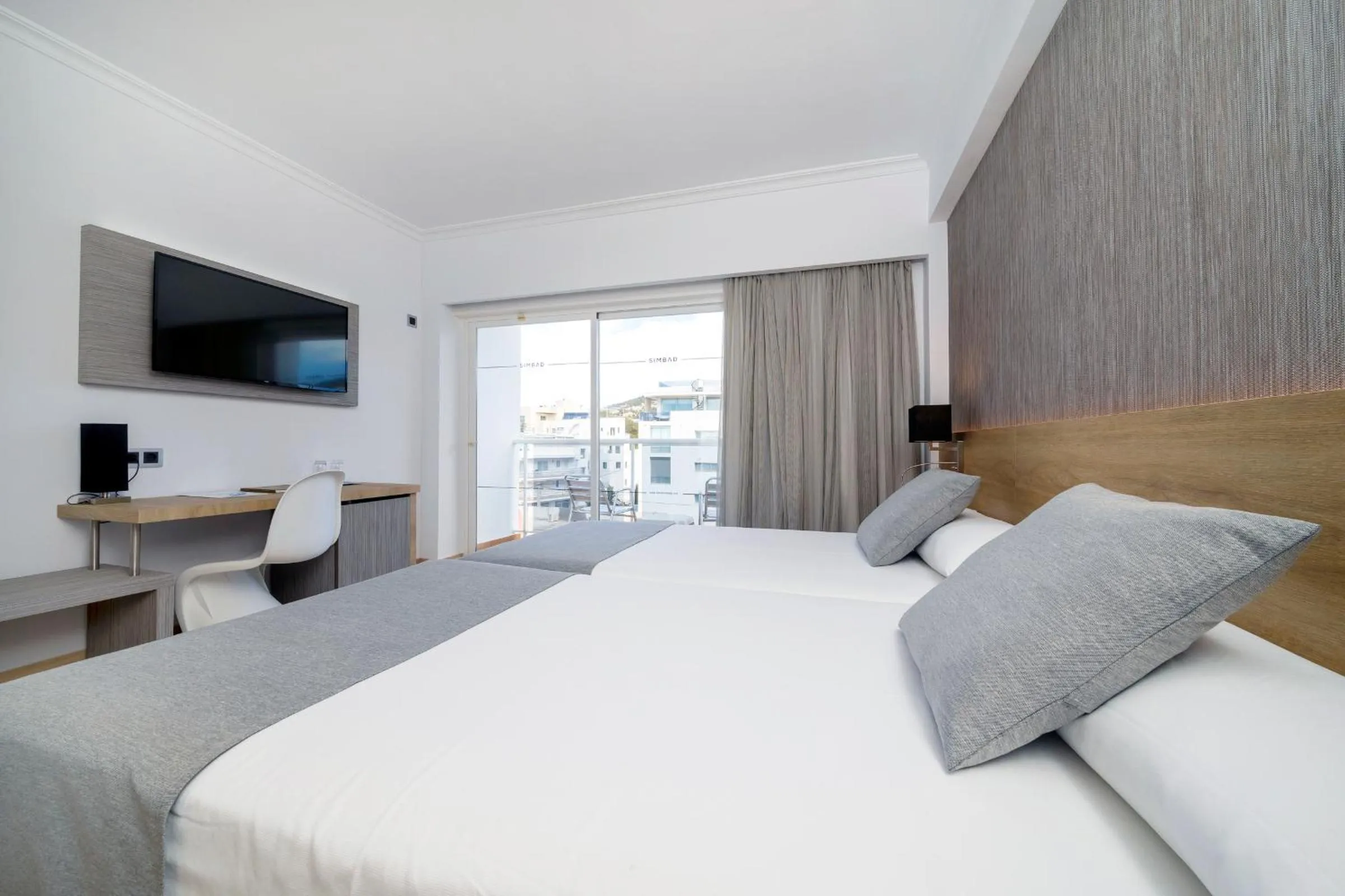 Bed in Hotel Simbad Ibiza