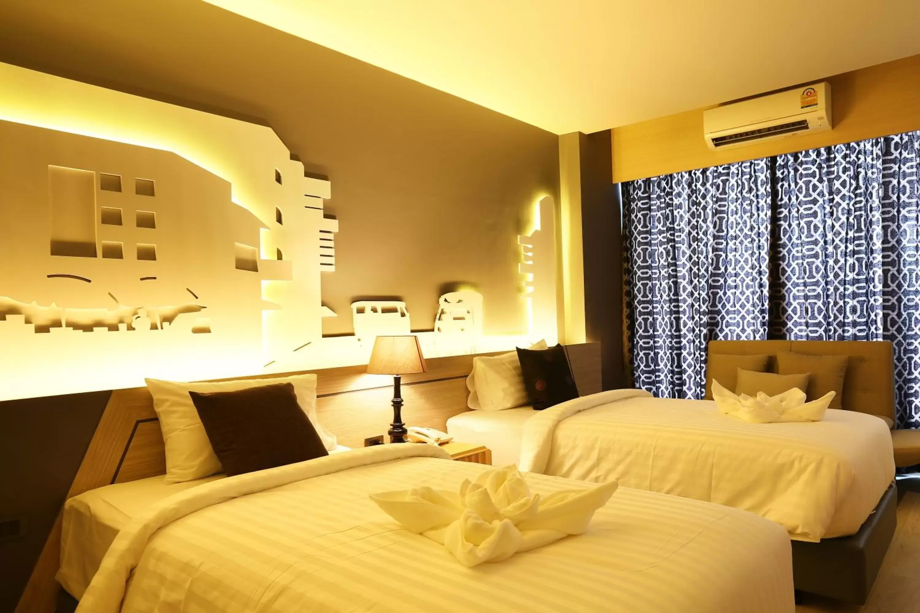 Photo of the whole room, Bed in Hatyai Signature Hotel