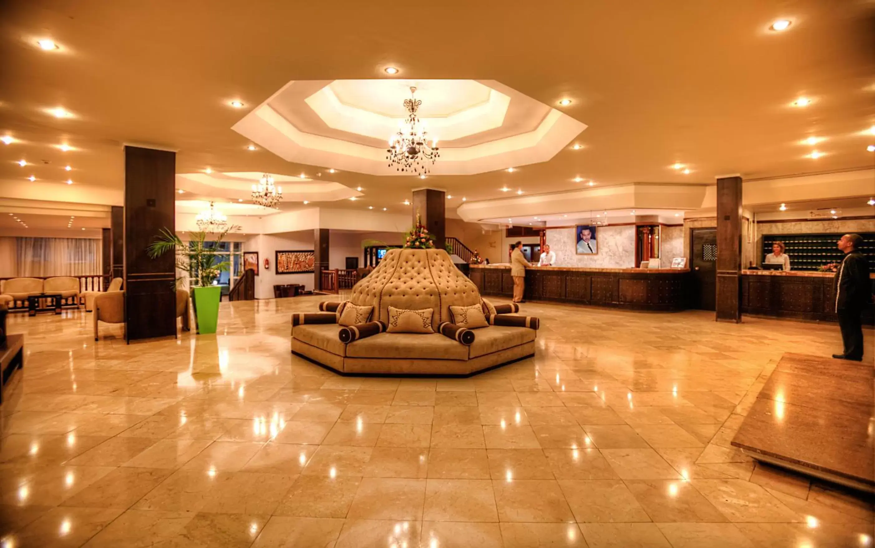 Lobby or reception, Lobby/Reception in Casablanca Le Lido Thalasso & Spa (ex Riad Salam)
