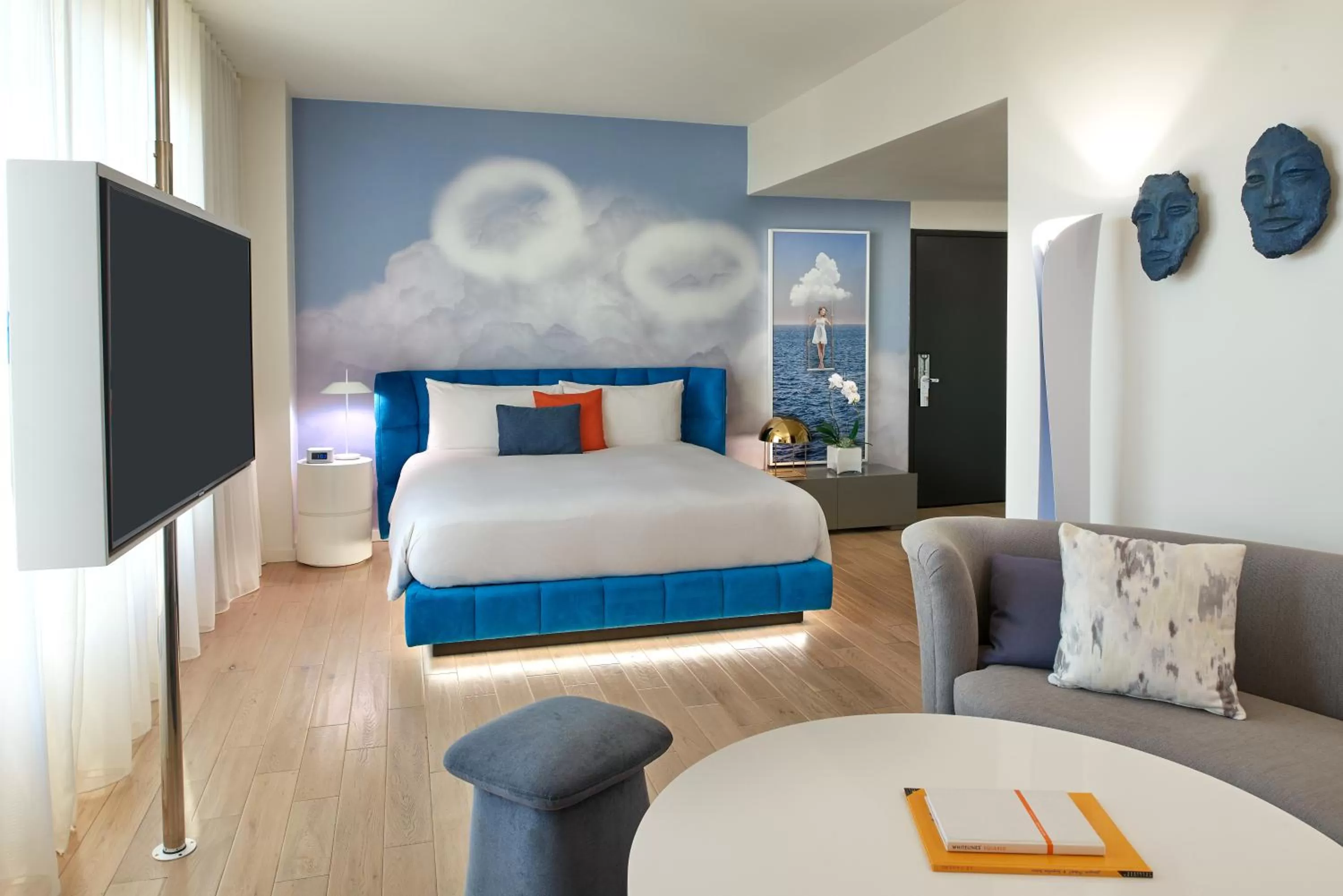 Bed in Mondrian Los Angeles