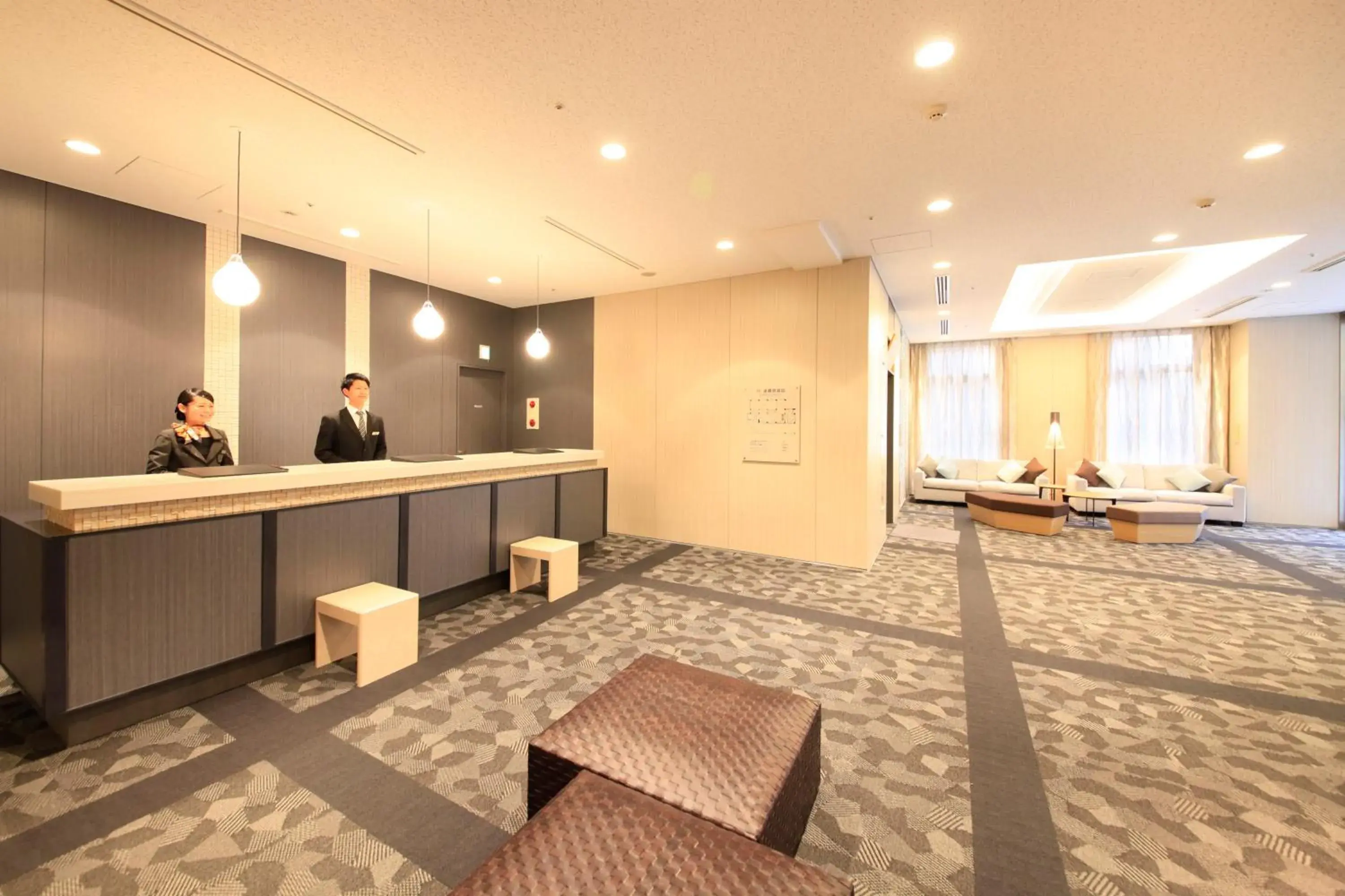 Lobby or reception, Lobby/Reception in Richmond Hotel Sapporo Ekimae