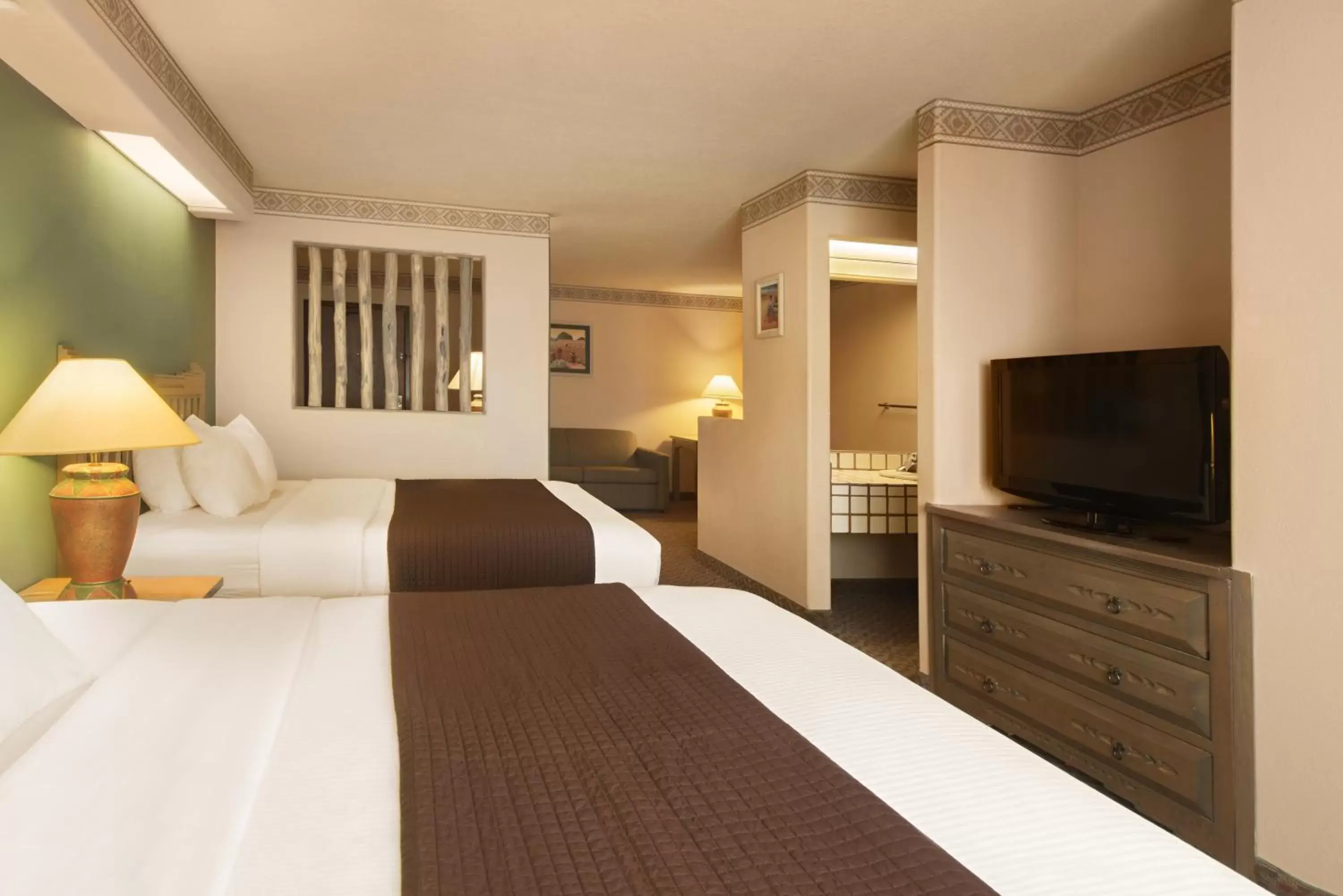 Bed in Sagebrush Inn & Suites Bed in Sagebrush Inn & Suites