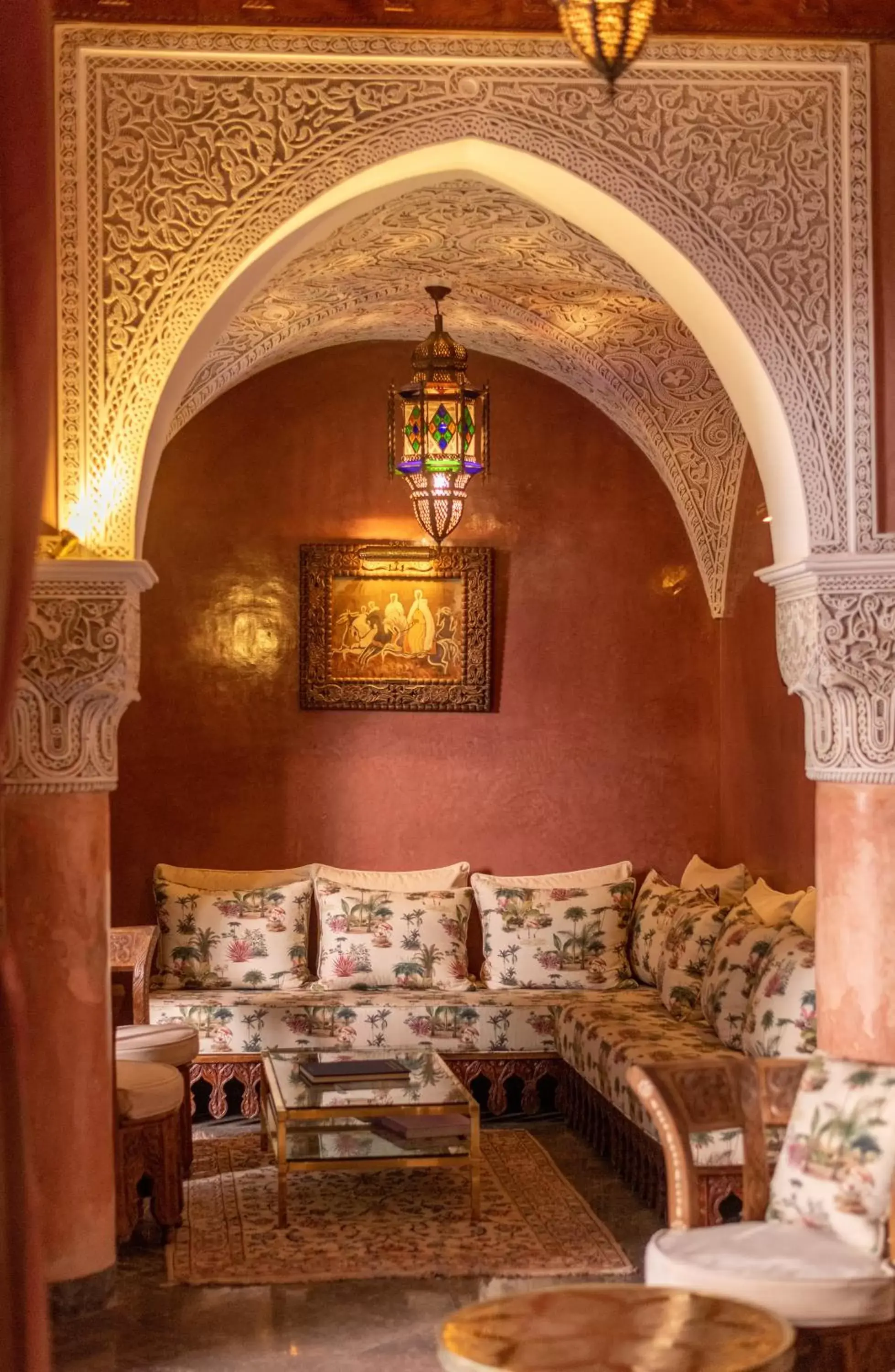 Seating Area in La Sultana Marrakech