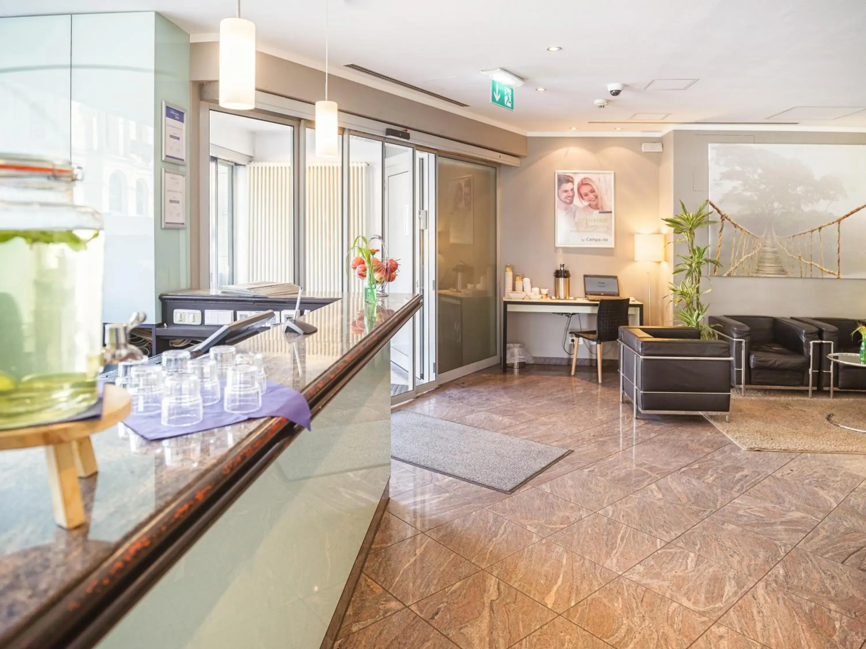 Lobby or reception in Hotel Berlin Mitte by Campanile Lobby or reception in Hotel Berlin Mitte by Campanile