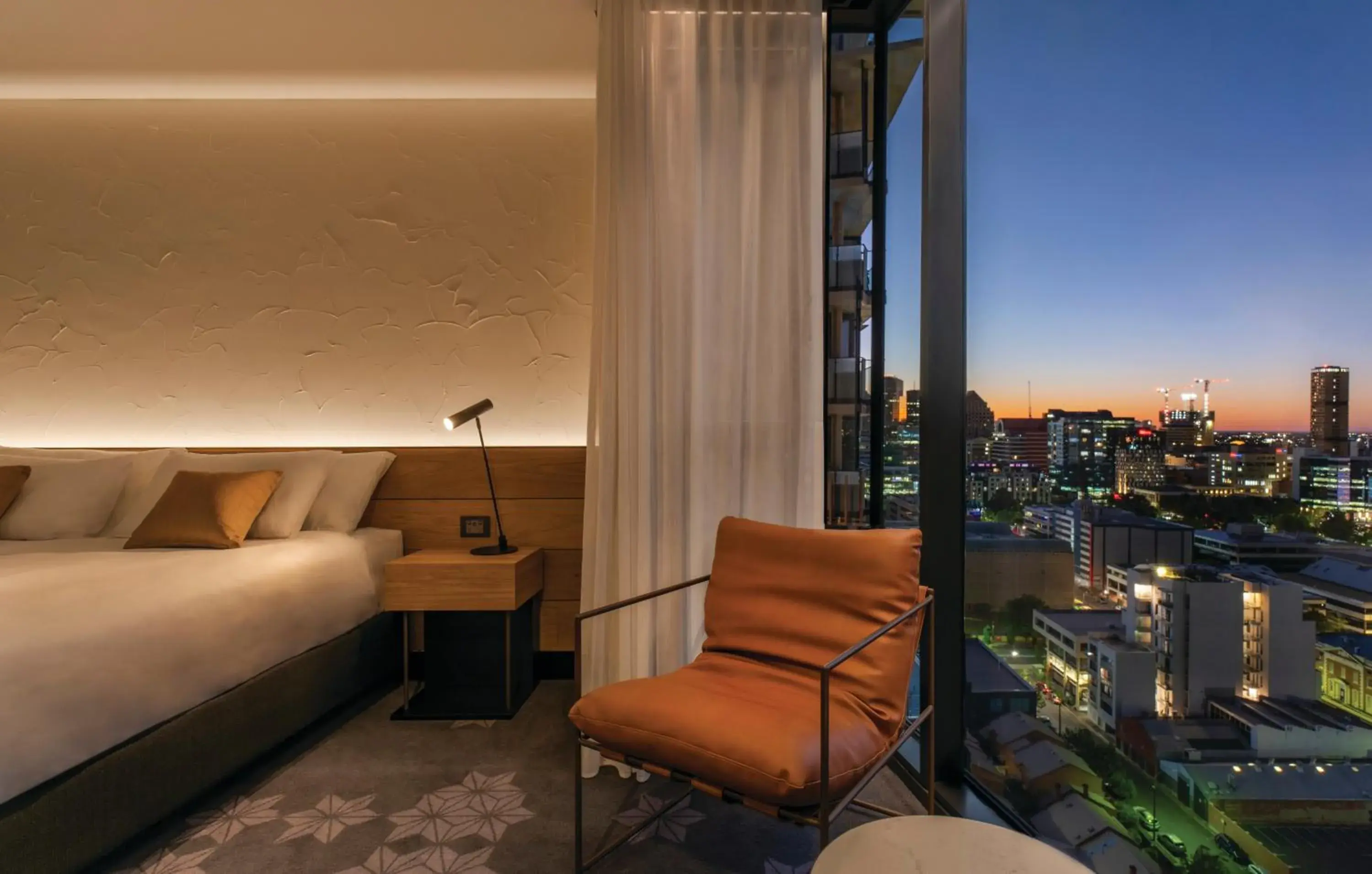 City view in Vibe Hotel Adelaide