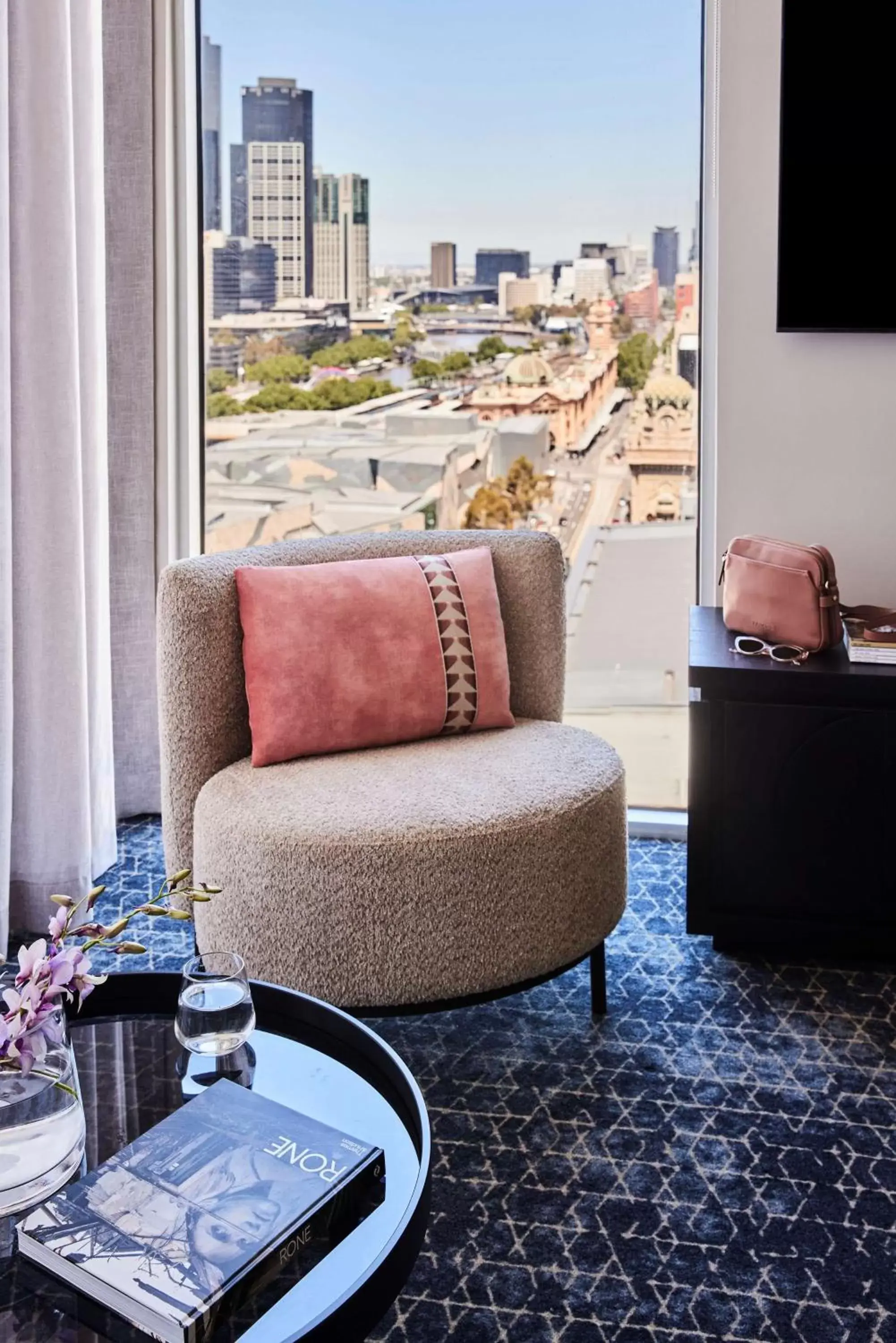 Seating Area in Adina Apartment Hotel Melbourne Flinders Street